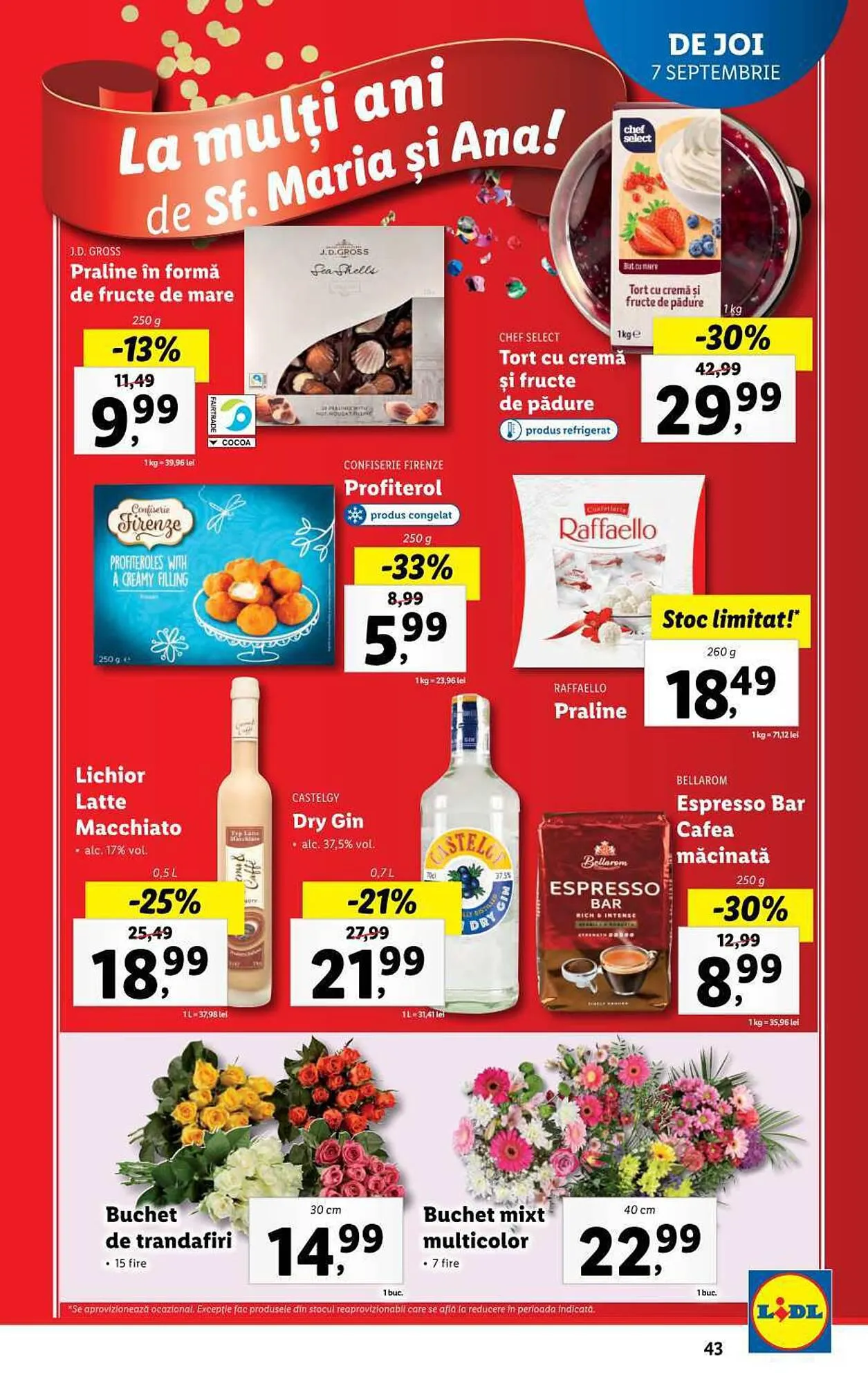 Catalog Lidl catalog de la 4 septembrie până la 10 septembrie 2023 - Revista Pagina 43