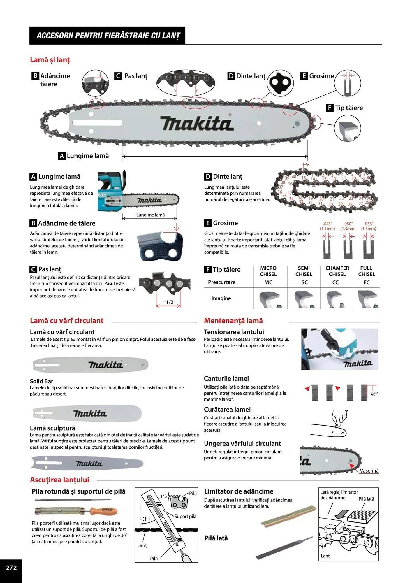 Catalog Catalog Makita de la 1 aprilie până la 31 decembrie 2025 - Revista Pagina 272