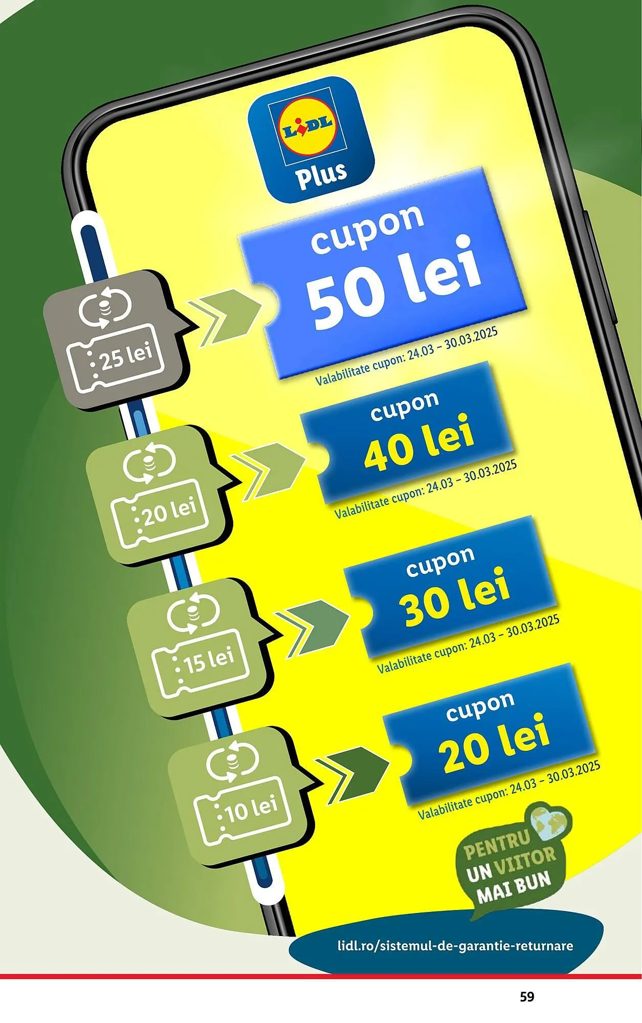 Catalog Catalog Lidl de la 10 martie până la 16 martie 2025 - Revista Pagina 59