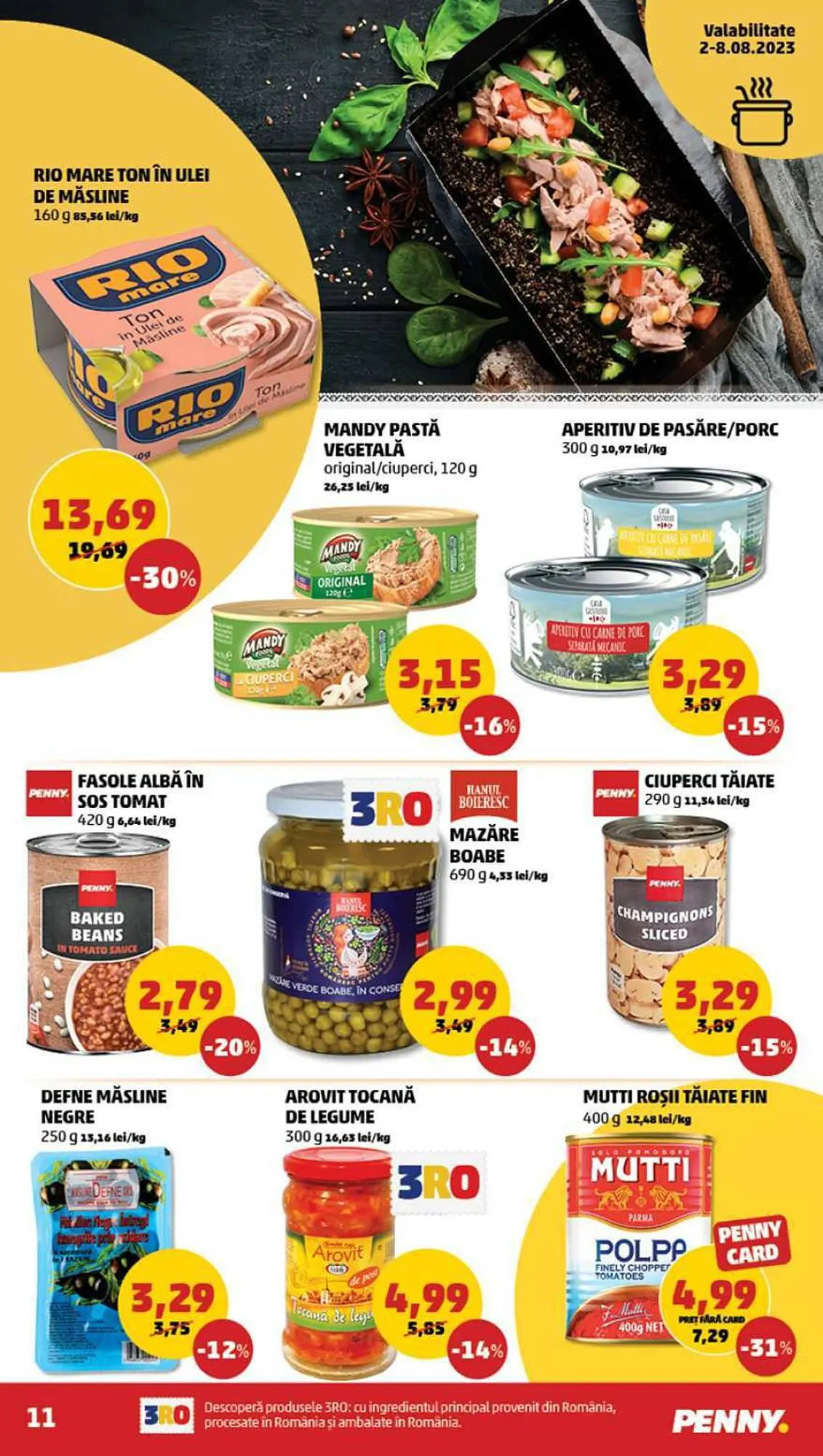 Catalog Penny catalog de la 2 august până la 8 august 2023 - Revista Pagina 11