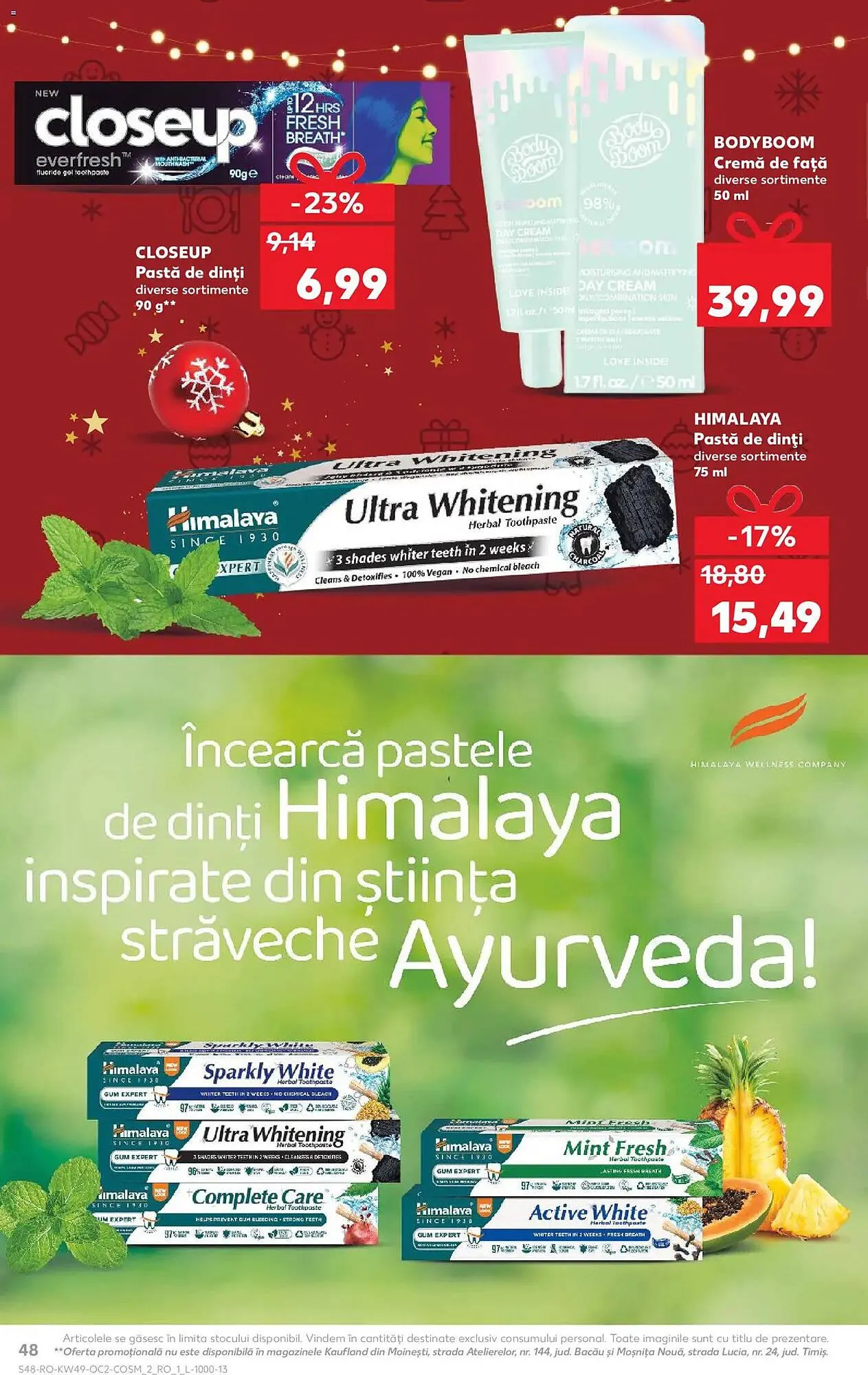 Catalog Catalog Kaufland de la 3 decembrie până la 9 decembrie 2025 - Revista Pagina 48