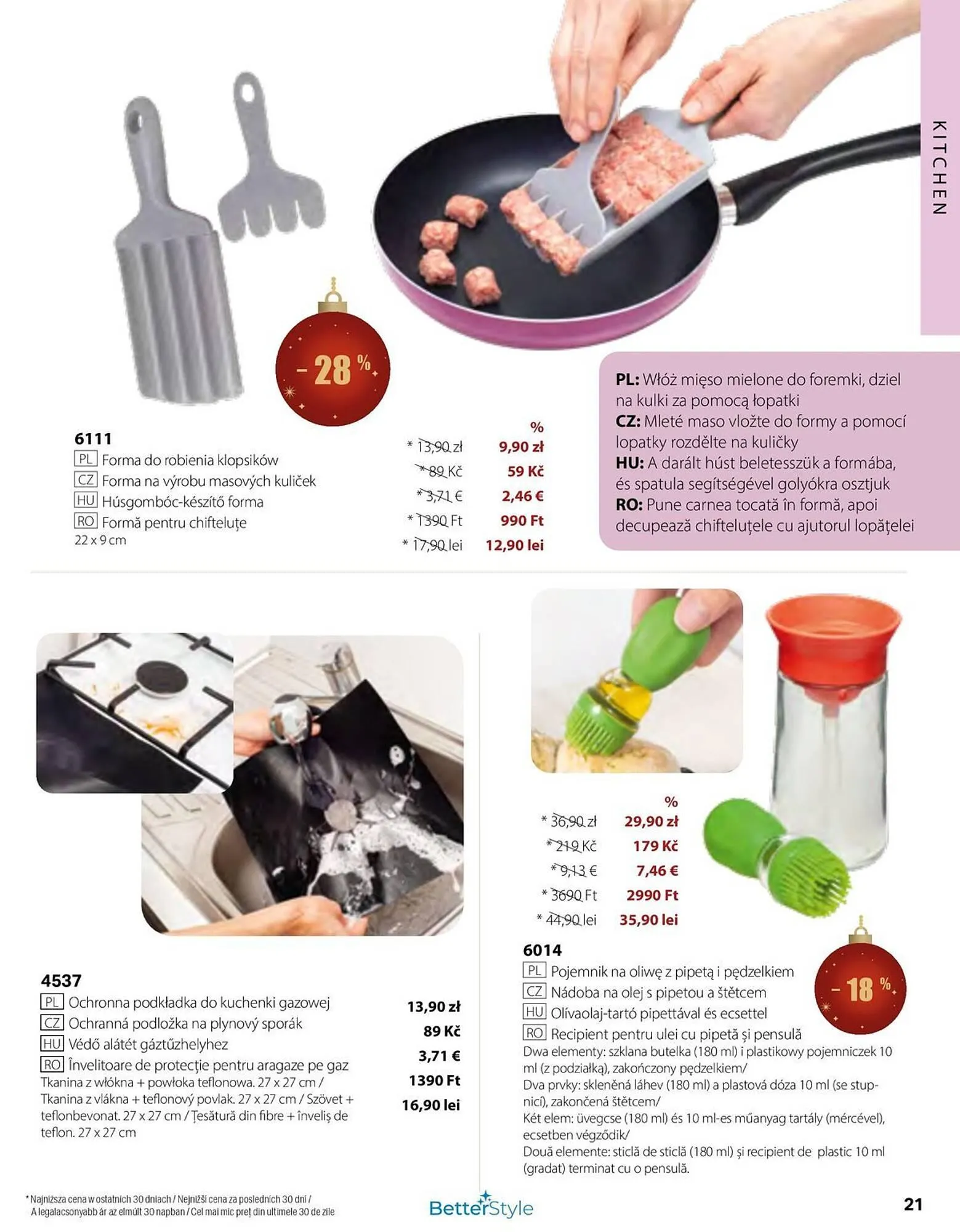 Catalog Catalog BetterStyle de la 3 decembrie până la 31 decembrie 2025 - Revista Pagina 21