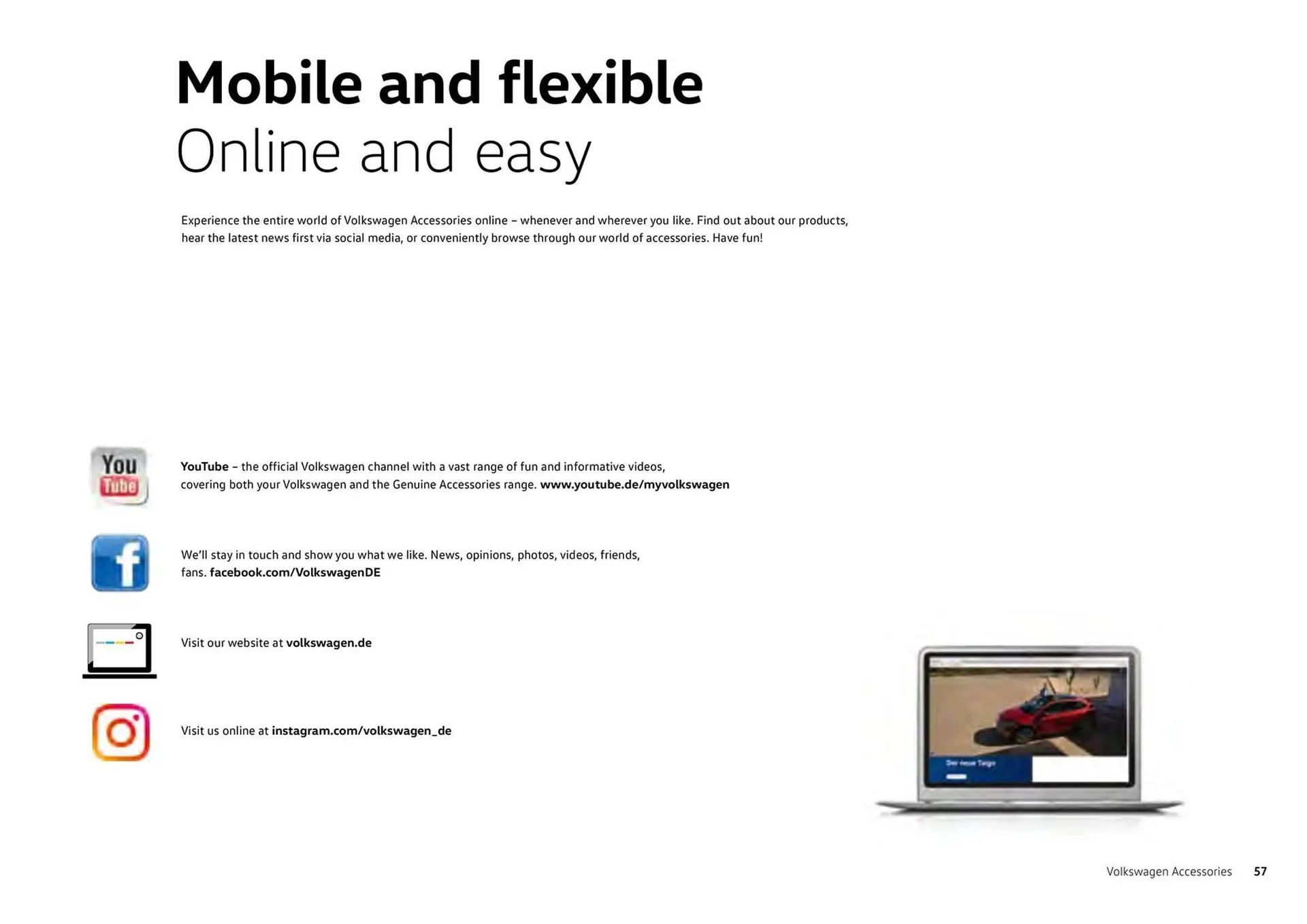 Catalog Volkswagen catalog de la 7 august până la 31 decembrie 2023 - Revista Pagina 57