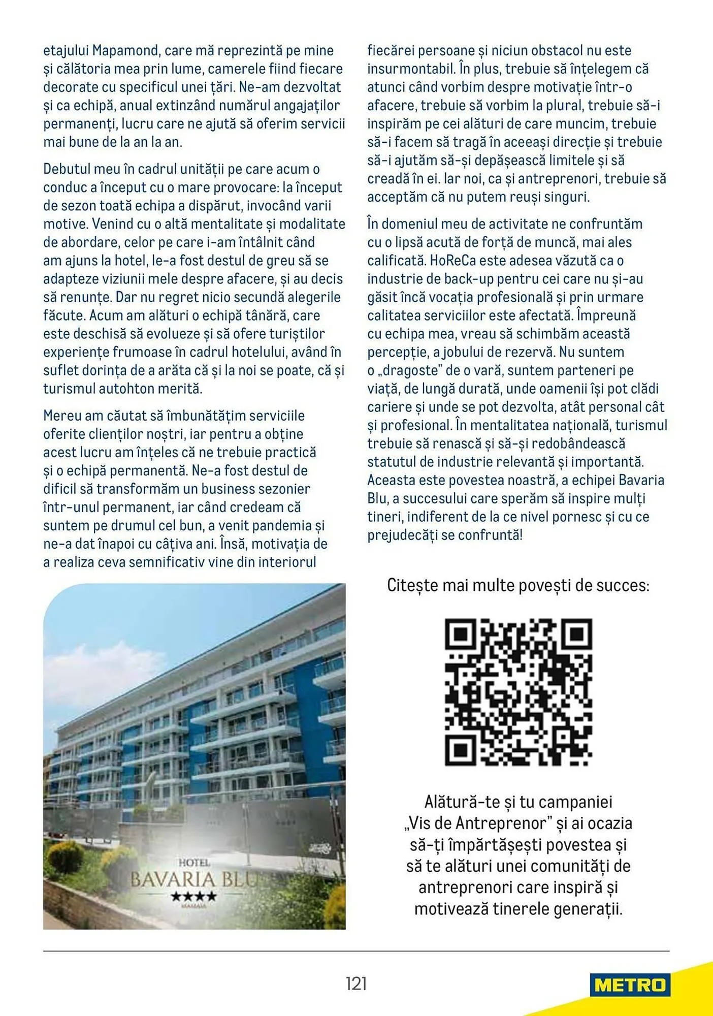 Catalog Catalog Metro de la 9 aprilie până la 31 decembrie 2025 - Revista Pagina 121