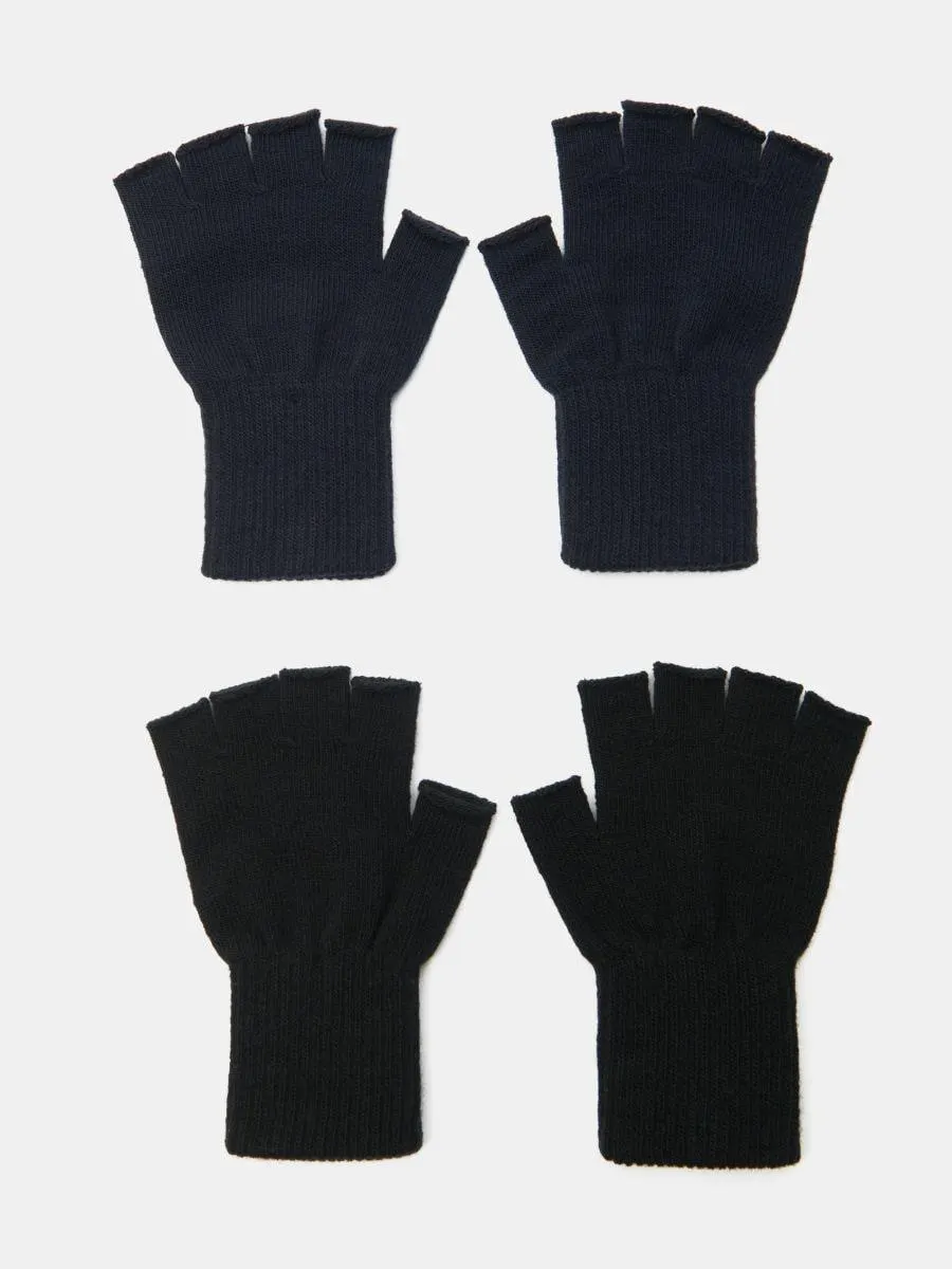 Mitene fără degete 2 pack