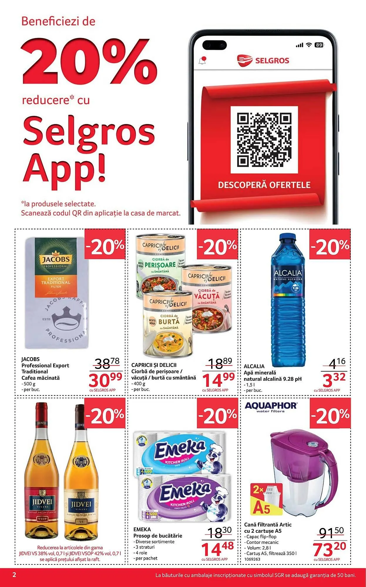 Catalog Catalog Selgros de la 3 octombrie până la 16 octombrie 2025 - Revista Pagina 2