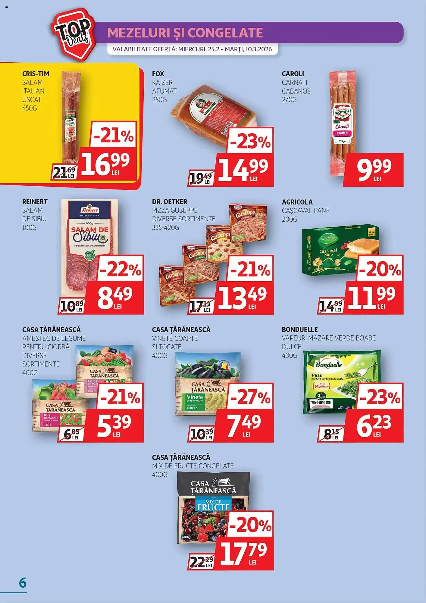 Catalog Catalog Auchan de la 25 februarie până la 10 martie 2026 - Revista Pagina 6