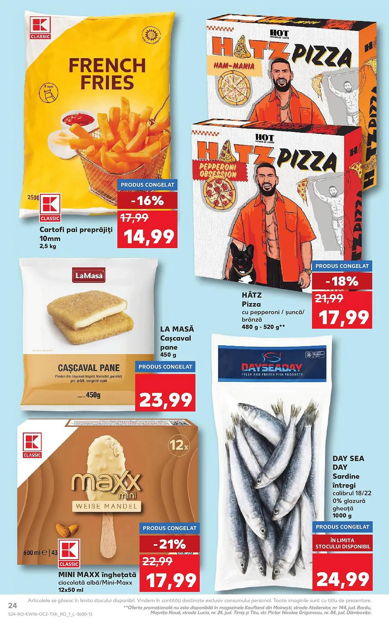 Catalog Catalog Kaufland de la 15 aprilie până la 21 aprilie 2026 - Revista Pagina 24