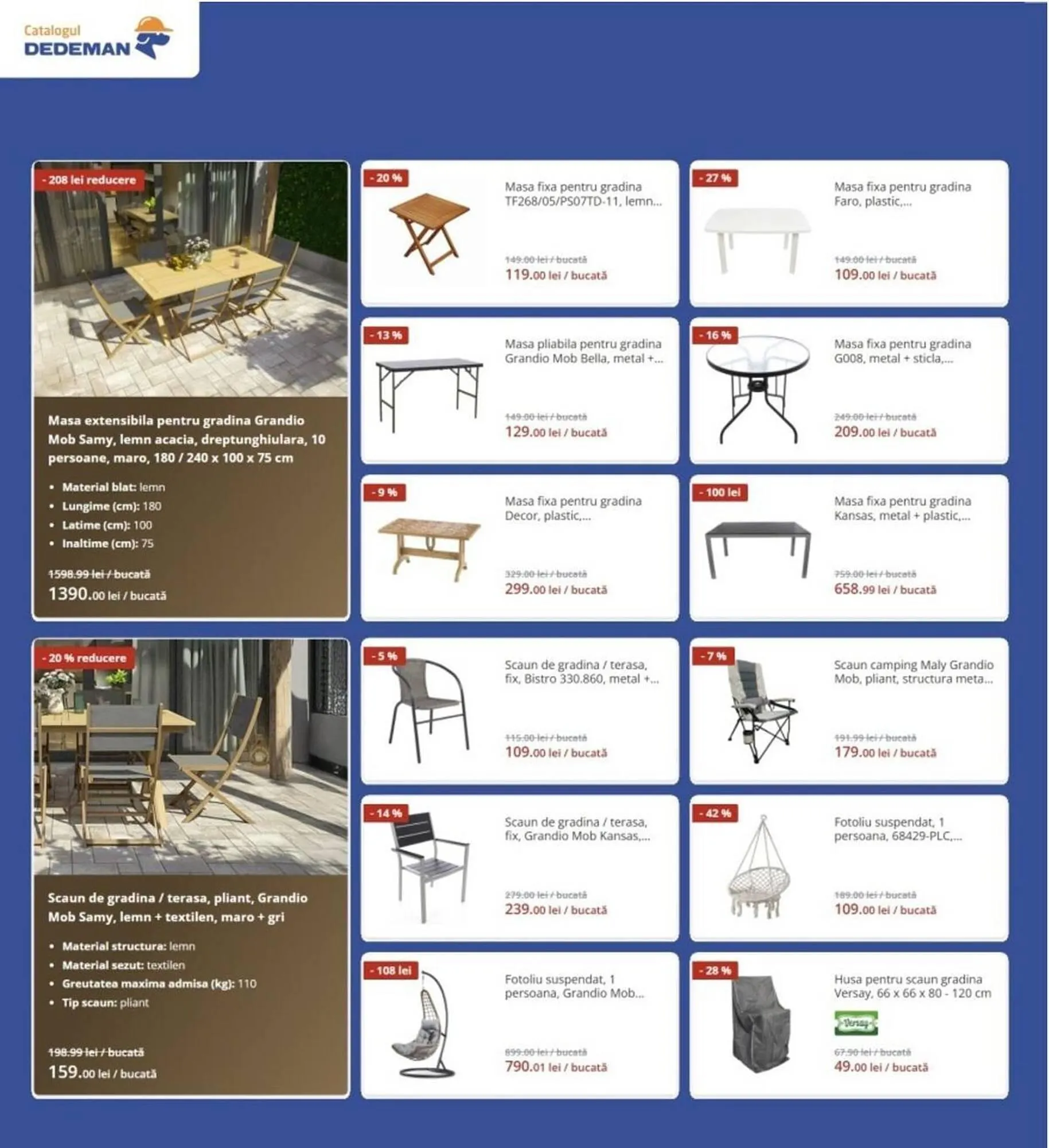 Catalog Catalog Dedeman de la 1 iunie până la 30 iunie 2025 - Revista Pagina 12