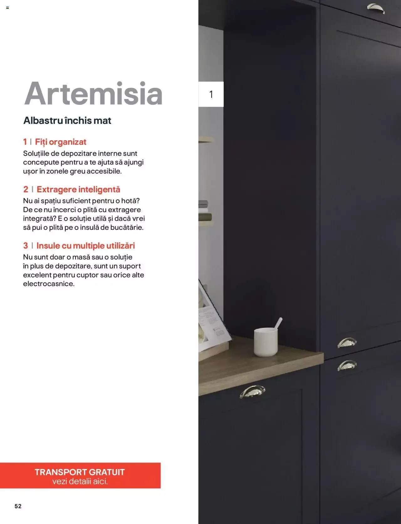 Catalog Brico Depot catalog - Bucătării modulare de la 1 ianuarie până la 31 decembrie 2023 - Revista Pagina 52