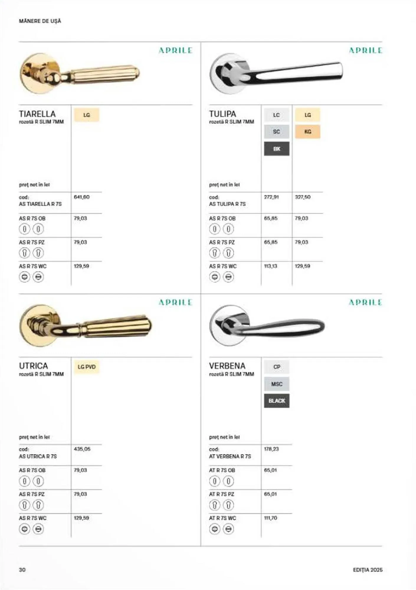 Catalog Catalog Proges de la 8 septembrie până la 31 decembrie 2025 - Revista Pagina 32