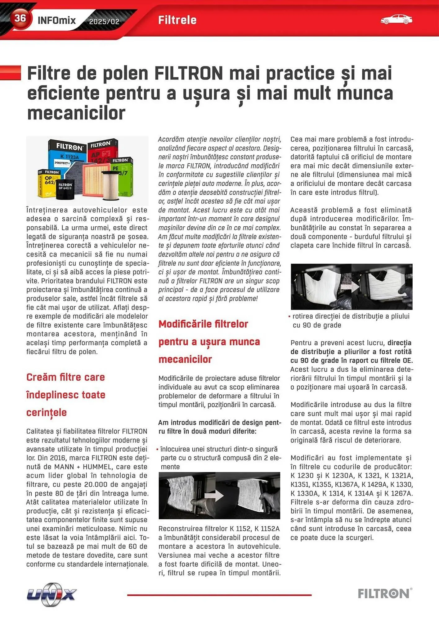 Catalog Catalog UNIX Auto de la 5 februarie până la 30 martie 2025 - Revista Pagina 36