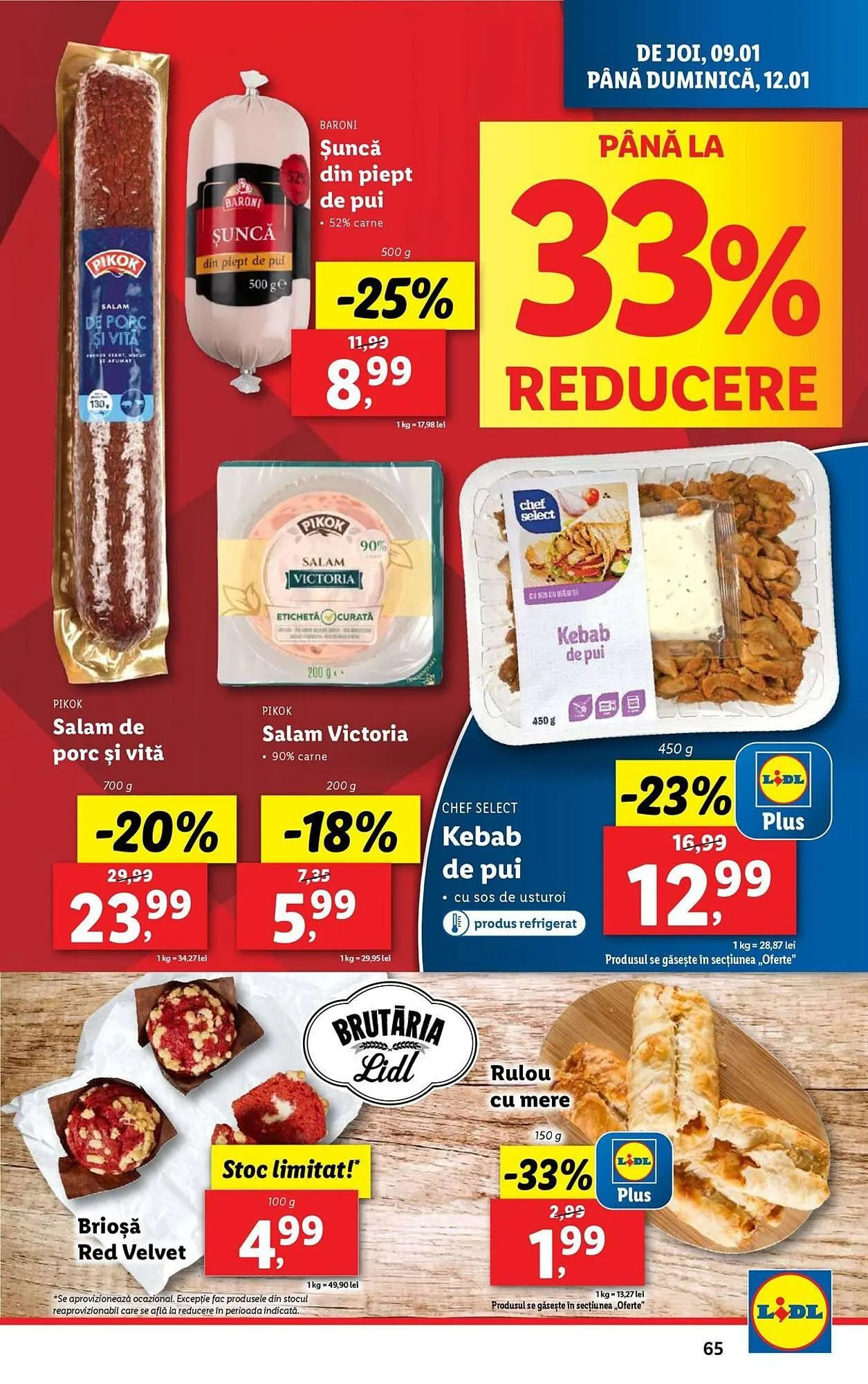 Catalog Catalog Lidl de la 6 ianuarie până la 12 ianuarie 2025 - Revista Pagina 65