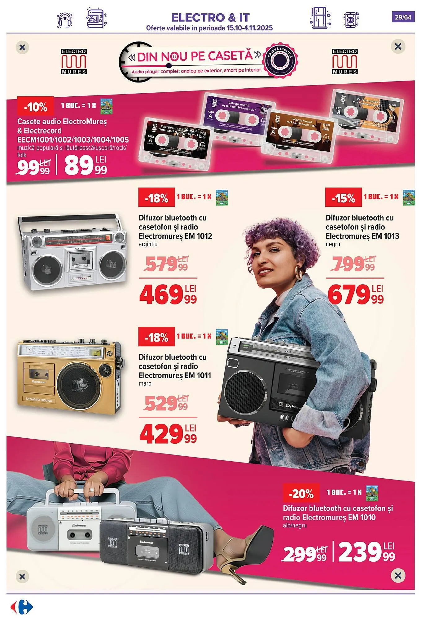 Catalog Catalog Carrefour de la 29 octombrie până la 11 noiembrie 2025 - Revista Pagina 31