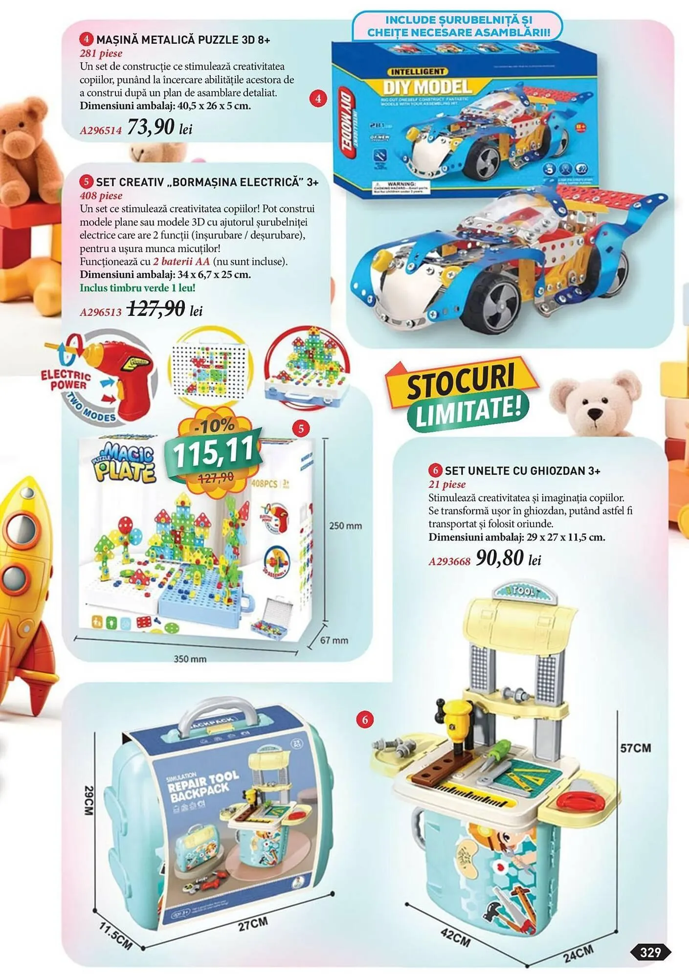 Catalog Infinity catalog de la 5 martie până la 30 aprilie 2024 - Revista Pagina 331