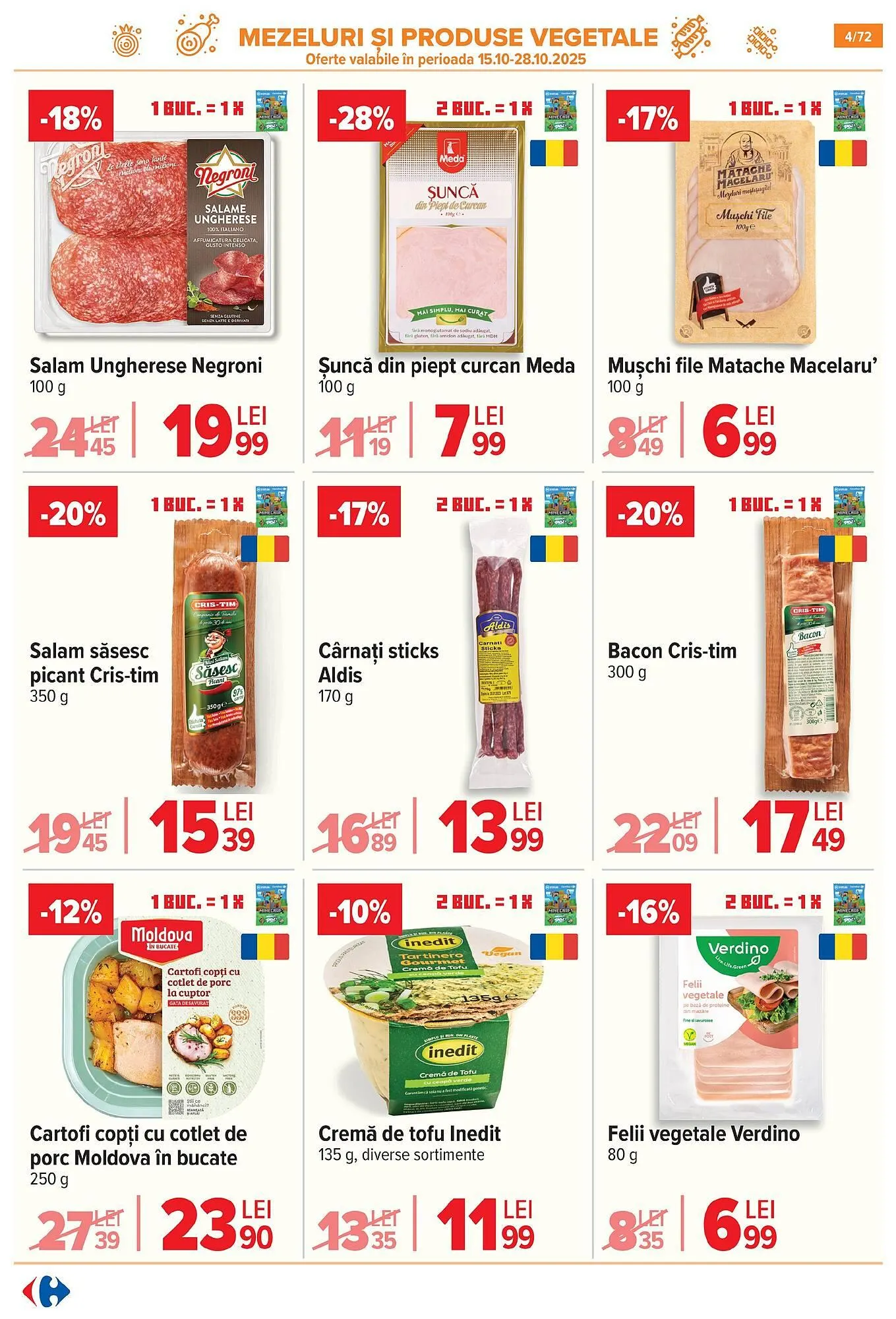 Catalog Catalog Carrefour de la 15 octombrie până la 4 noiembrie 2025 - Revista Pagina 5