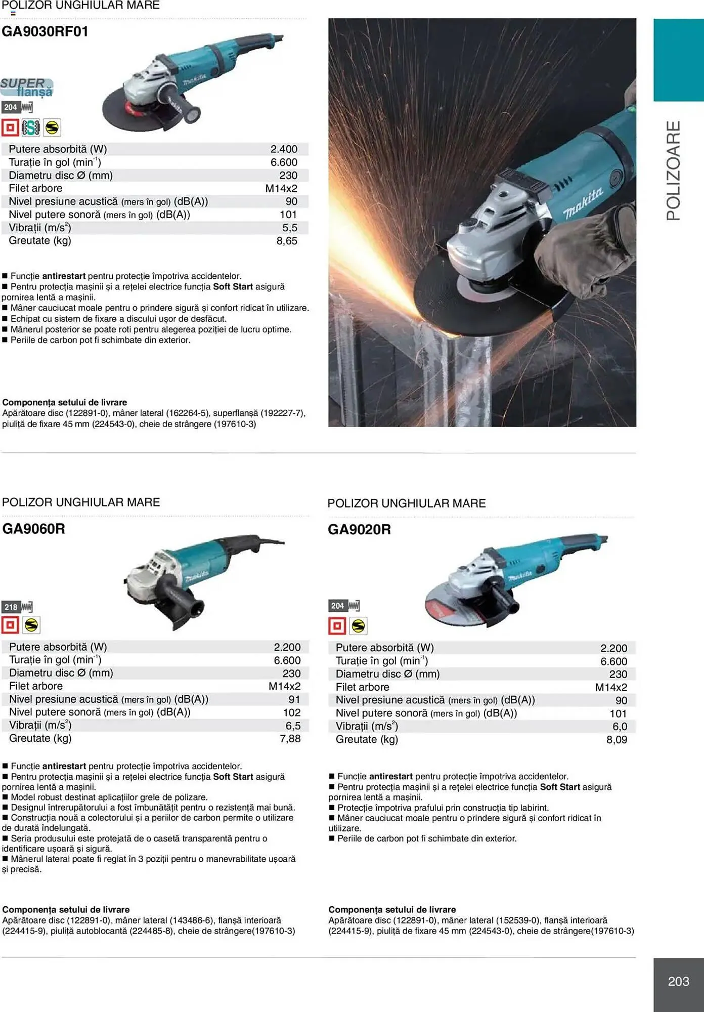Catalog Catalog Makita de la 8 ianuarie până la 31 decembrie 2025 - Revista Pagina 203