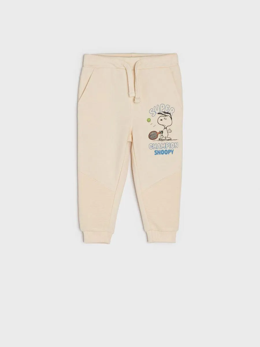 Pantaloni sport jogger Snoopy