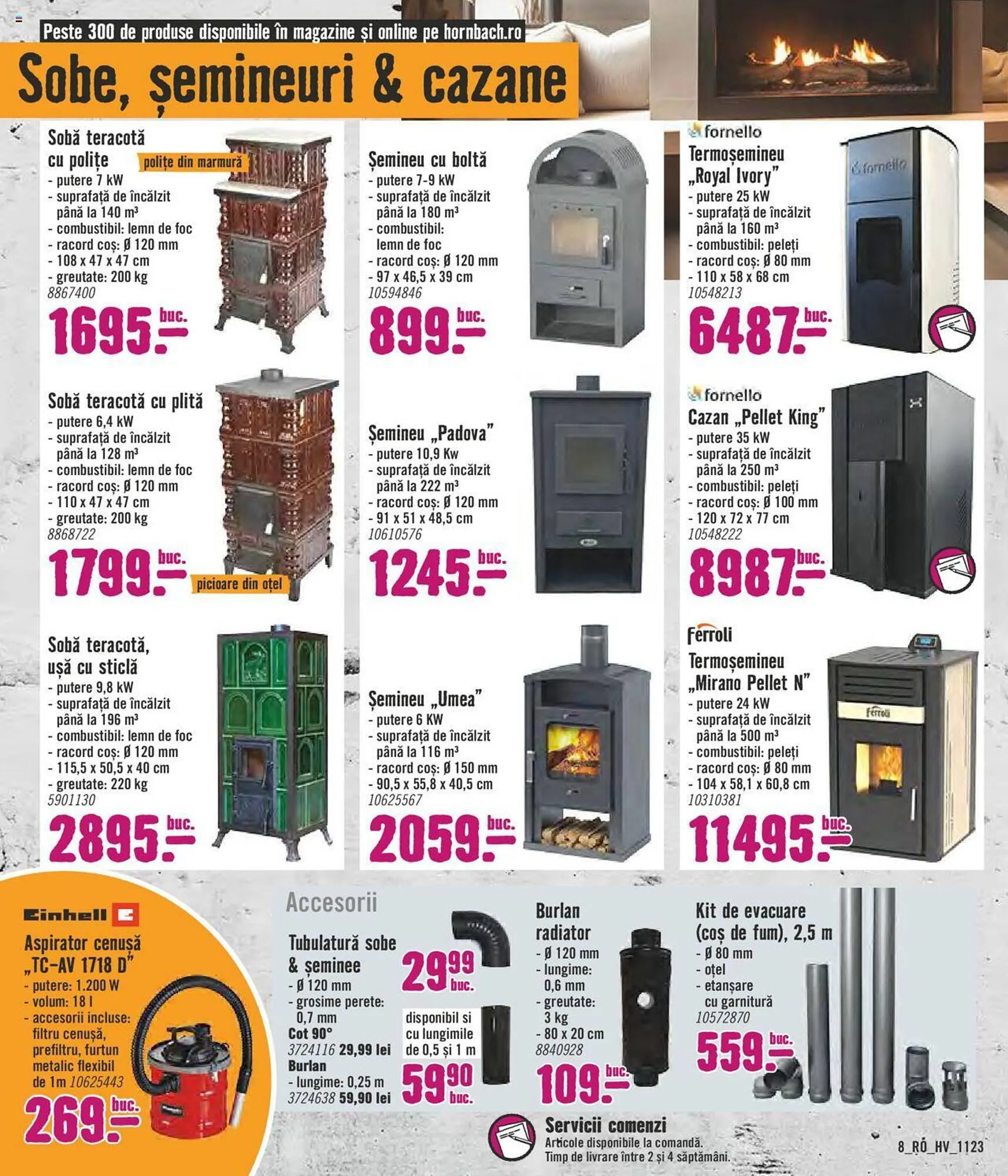 Catalog Hornbach catalog de la 6 noiembrie până la 3 decembrie 2023 - Revista Pagina 8
