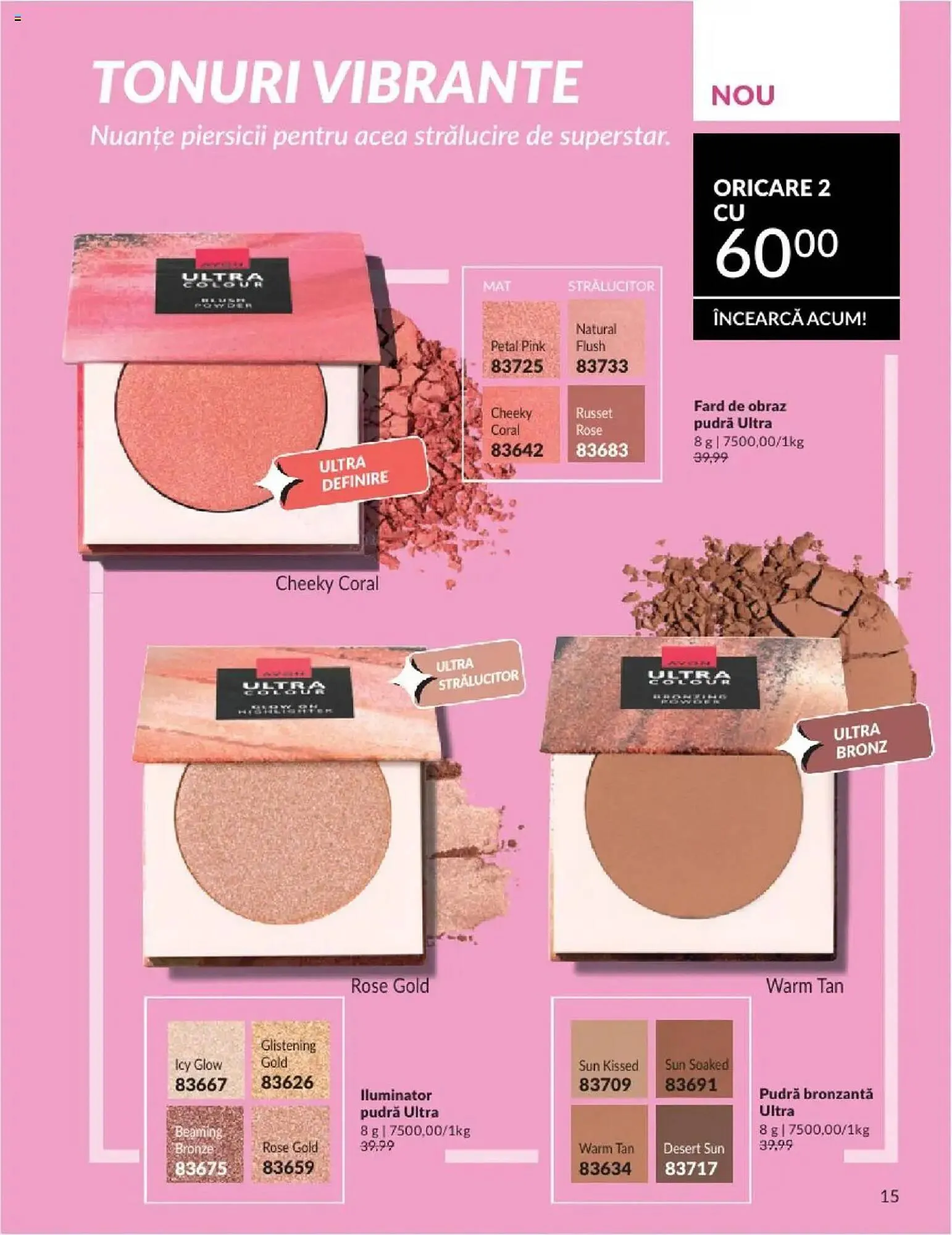 Catalog Catalog Avon de la 31 mai până la 30 iunie 2025 - Revista Pagina 15