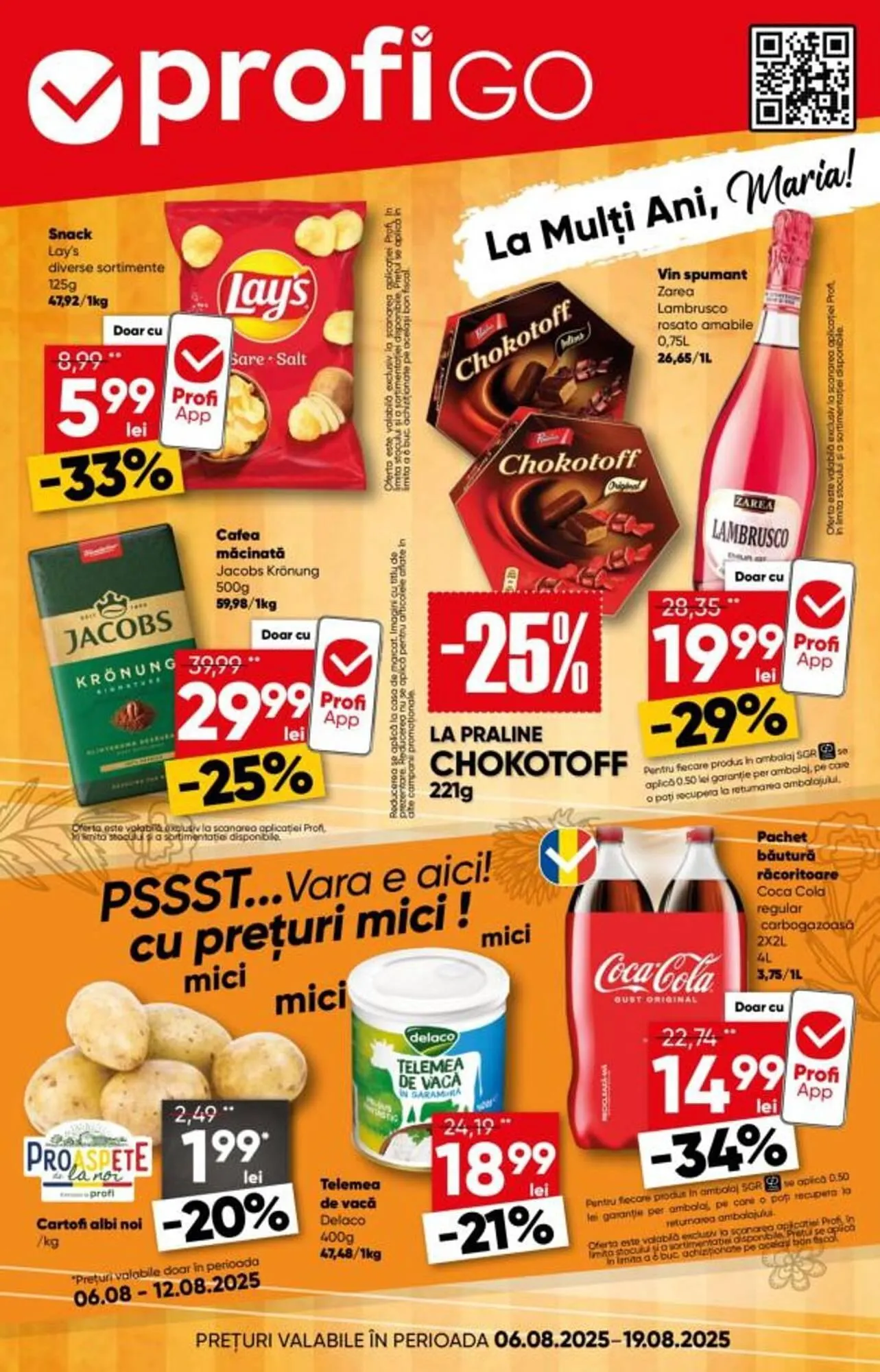 Catalog Catalog PROFI de la 6 august până la 19 august 2025 - Revista Pagina 1