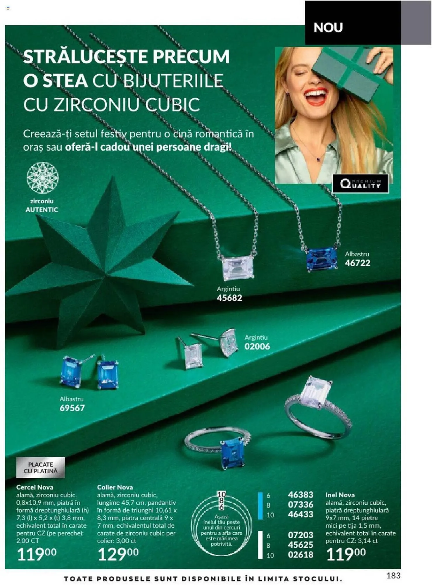 Catalog Avon catalog de la 1 octombrie până la 31 octombrie 2023 - Revista Pagina 185