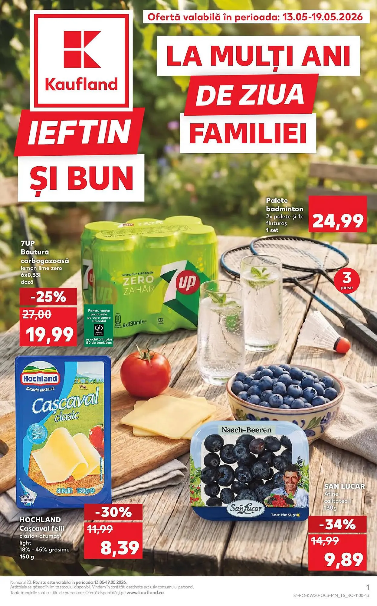 Catalog Catalog Kaufland de la 13 mai până la 19 mai 2026 - Revista Pagina 1