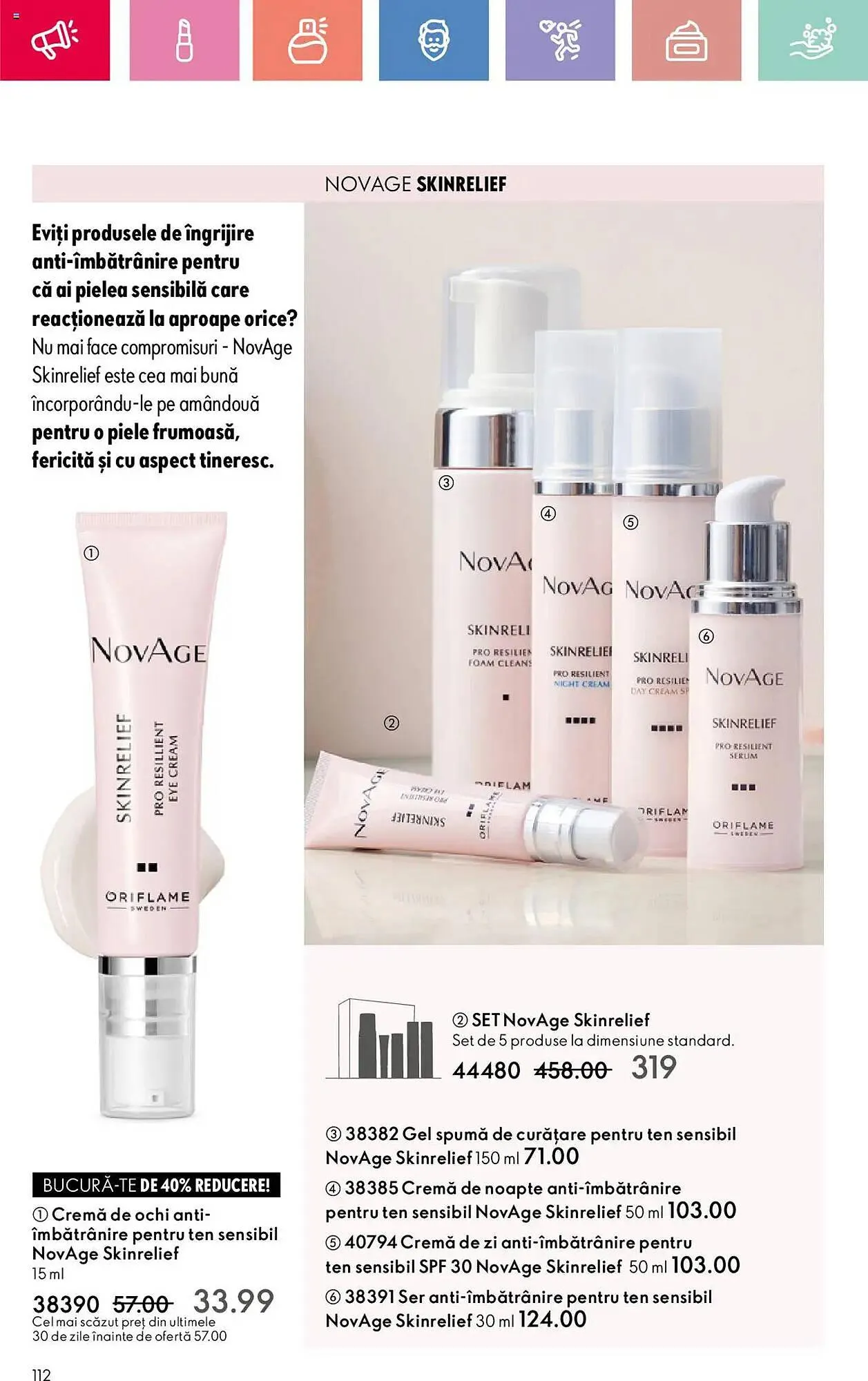 Catalog Catalog Oriflame de la 26 iulie până la 19 august 2025 - Revista Pagina 112