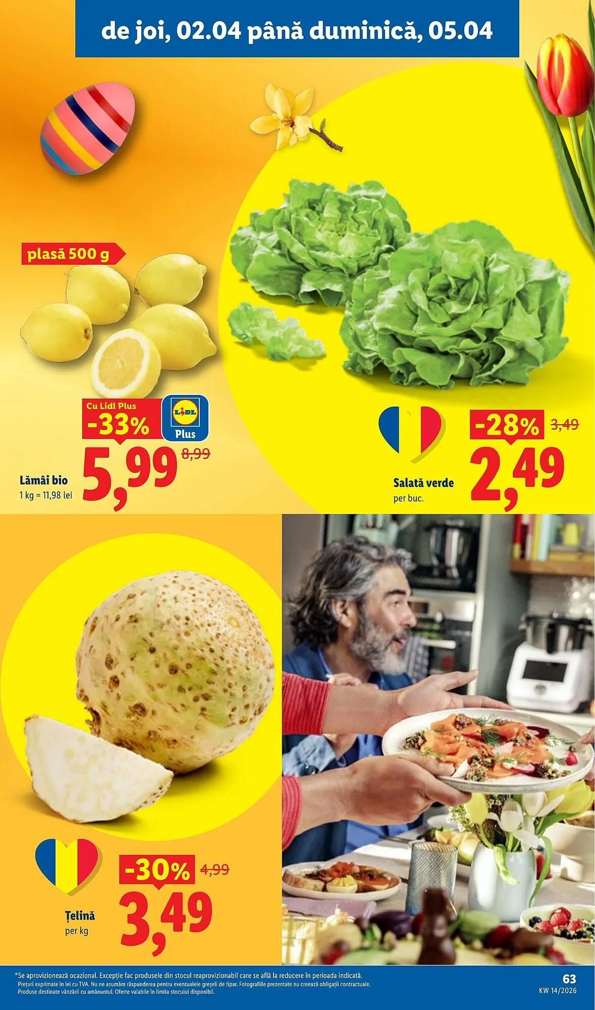 Catalog Catalog Lidl de la 30 martie până la 5 aprilie 2026 - Revista Pagina 63