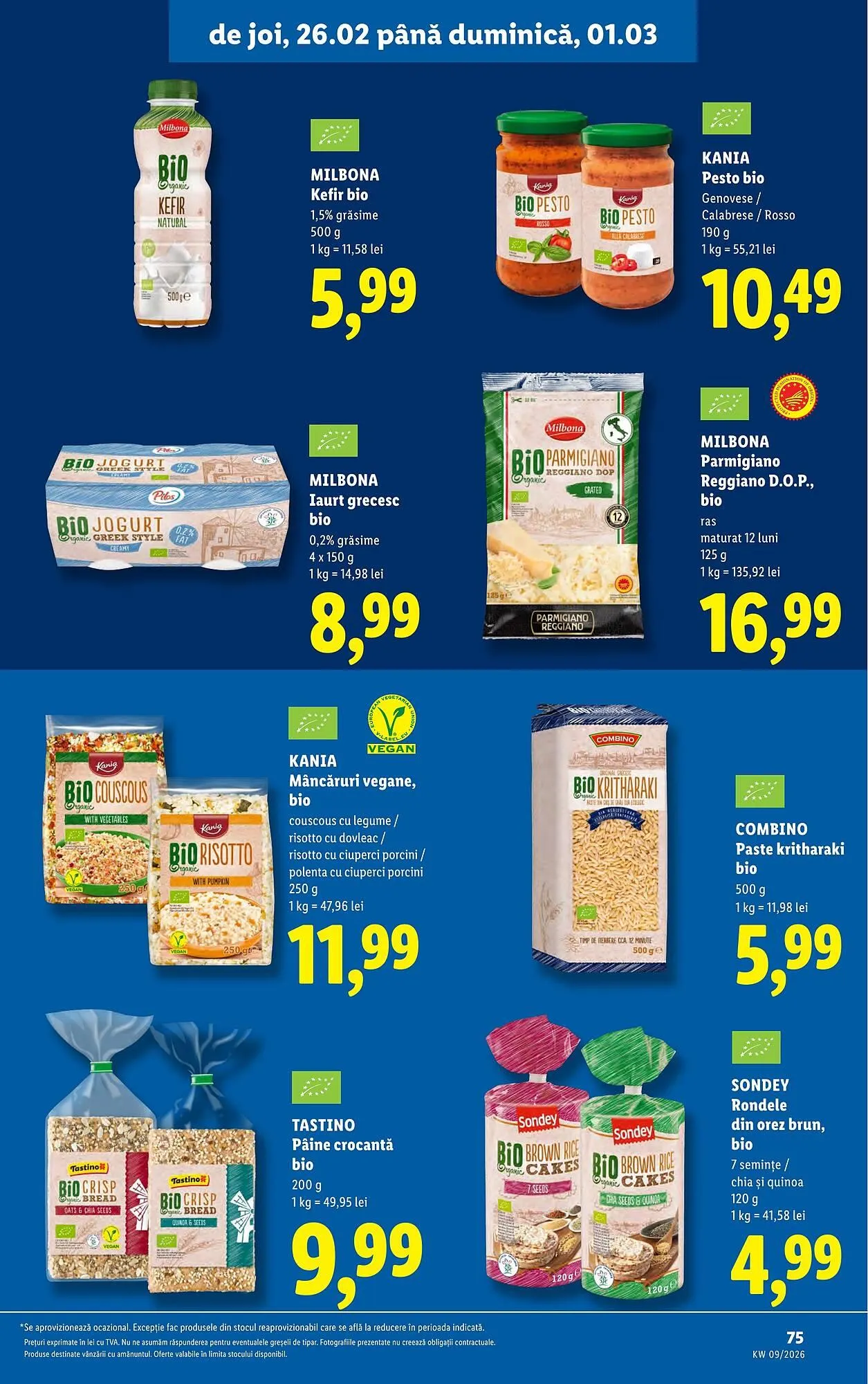 Catalog Catalog Lidl de la 23 februarie până la 1 martie 2026 - Revista Pagina 75