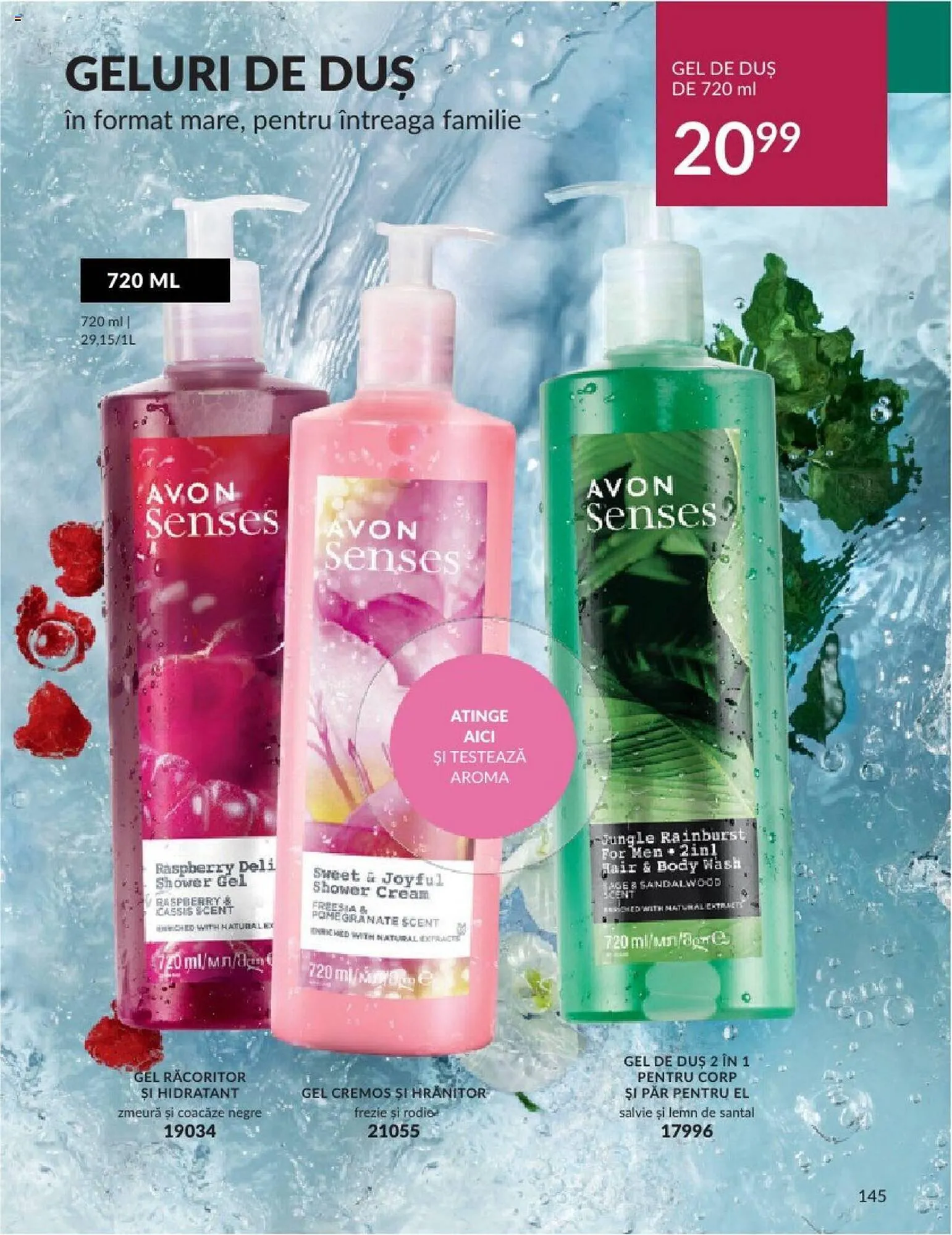 Catalog Avon catalog de la 1 octombrie până la 31 octombrie 2023 - Revista Pagina 147