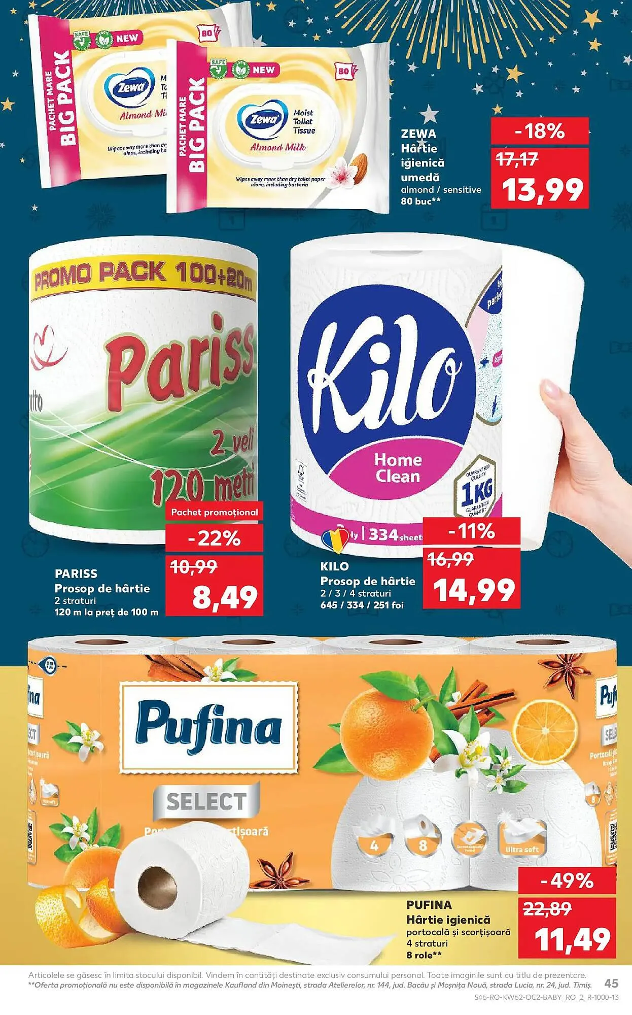 Catalog Catalog Kaufland de la 24 decembrie până la 30 decembrie 2025 - Revista Pagina 45
