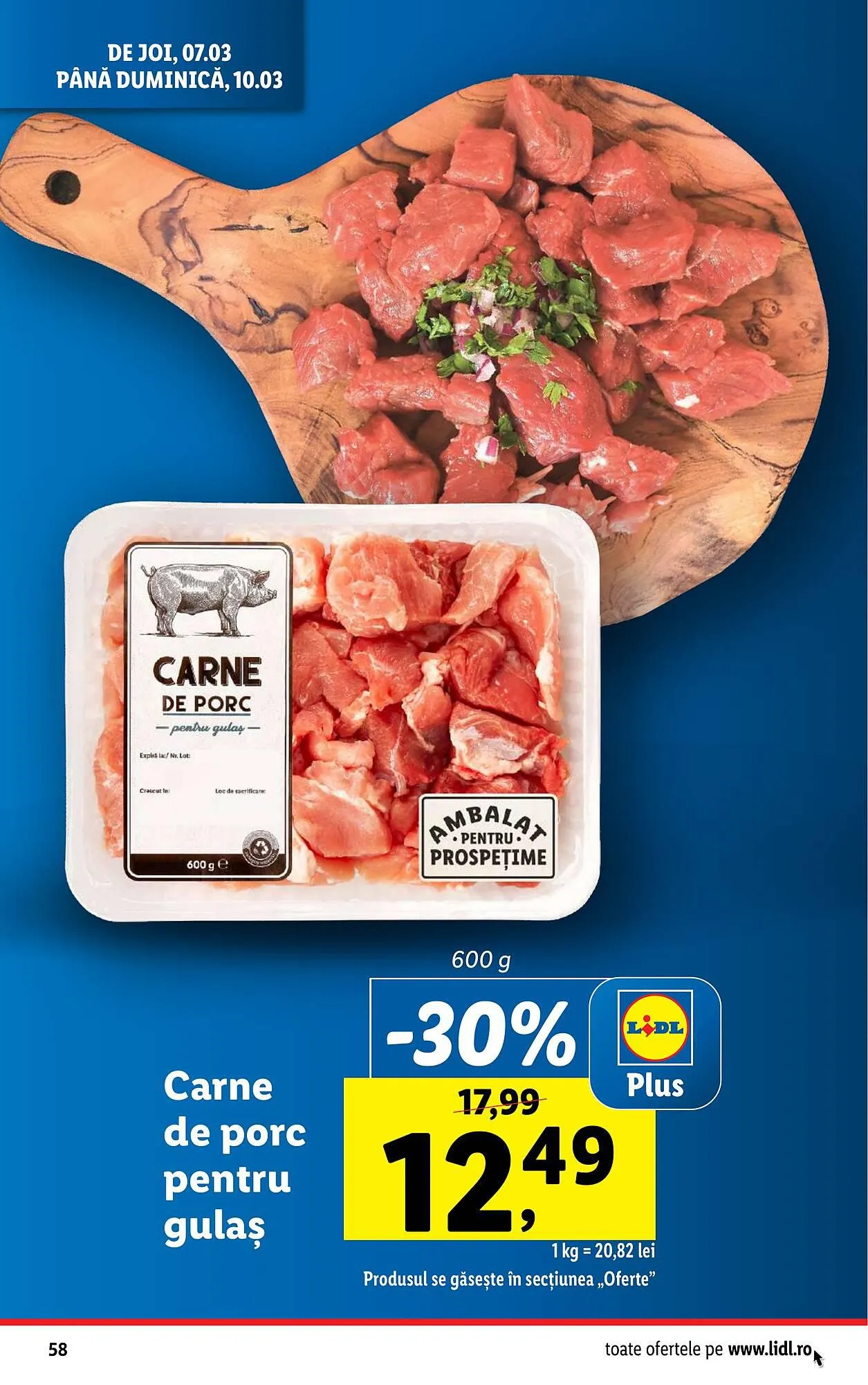 Catalog Lidl catalog de la 4 martie până la 10 martie 2024 - Revista Pagina 58