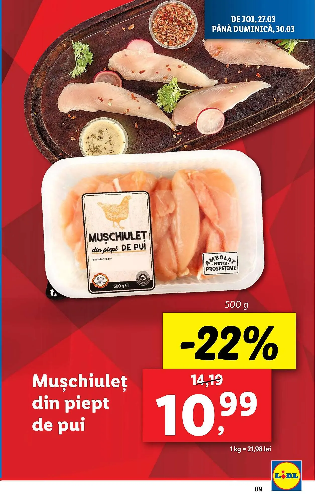 Catalog Catalog Lidl de la 24 martie până la 30 martie 2025 - Revista Pagina 9