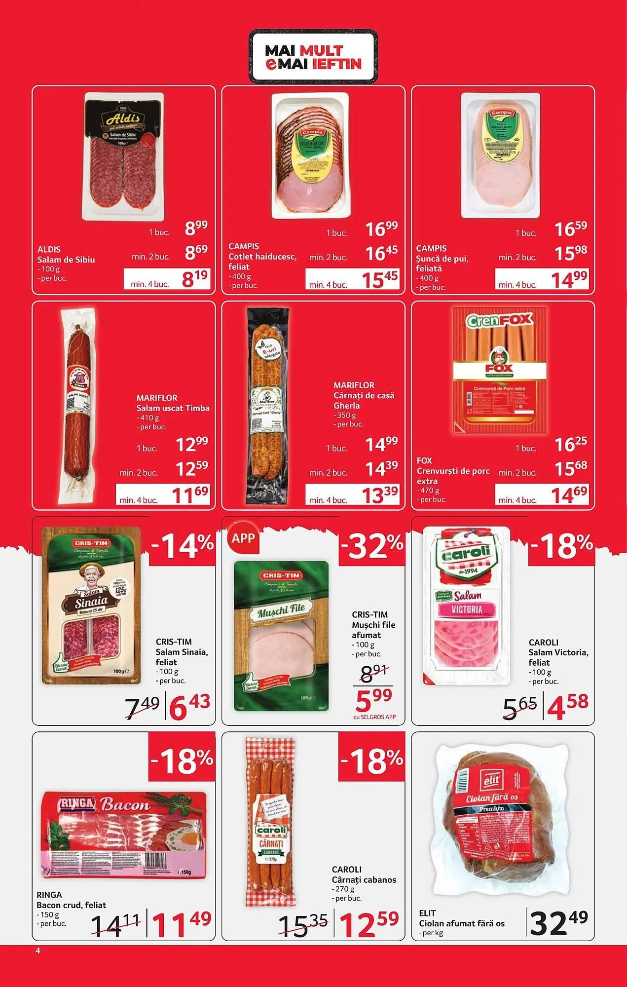 Catalog Catalog Selgros de la 15 mai până la 28 mai 2026 - Revista Pagina 4