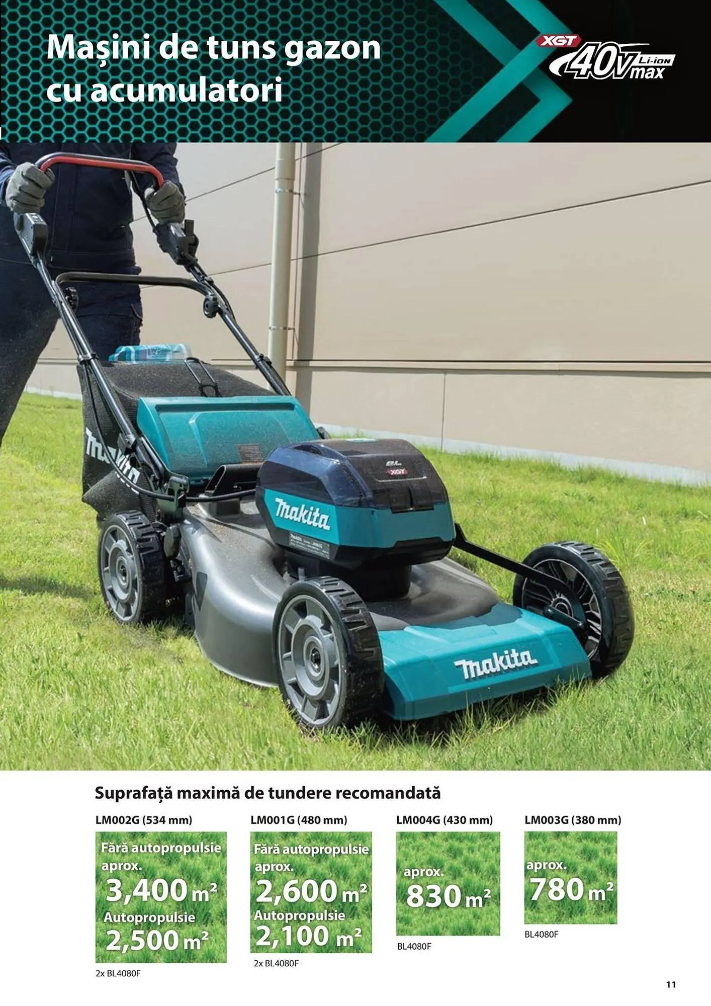 Catalog Сatalog Makita de la 19 iunie până la 31 decembrie 2024 - Revista Pagina 11