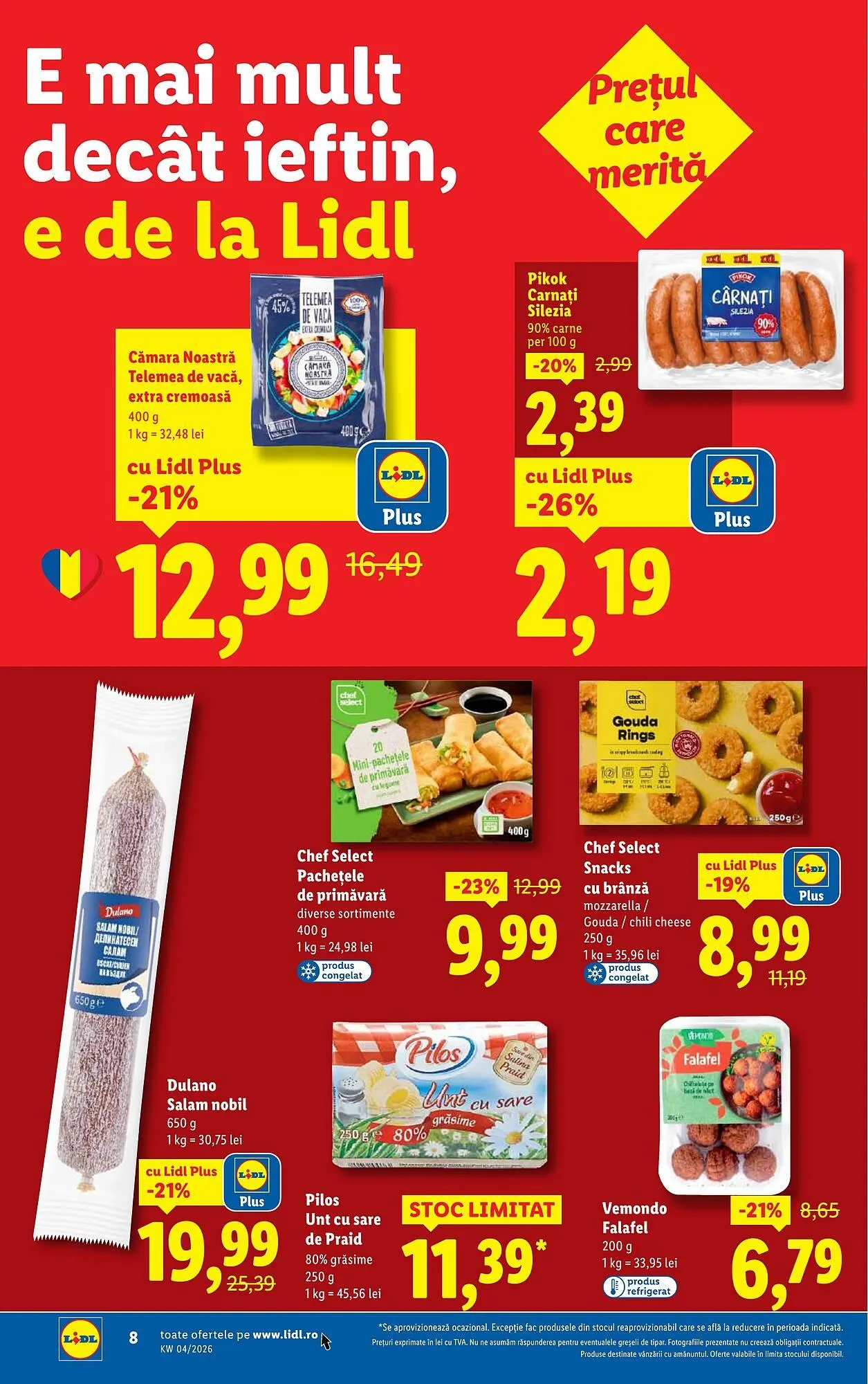 Catalog Catalog Lidl de la 19 ianuarie până la 25 ianuarie 2026 - Revista Pagina 8