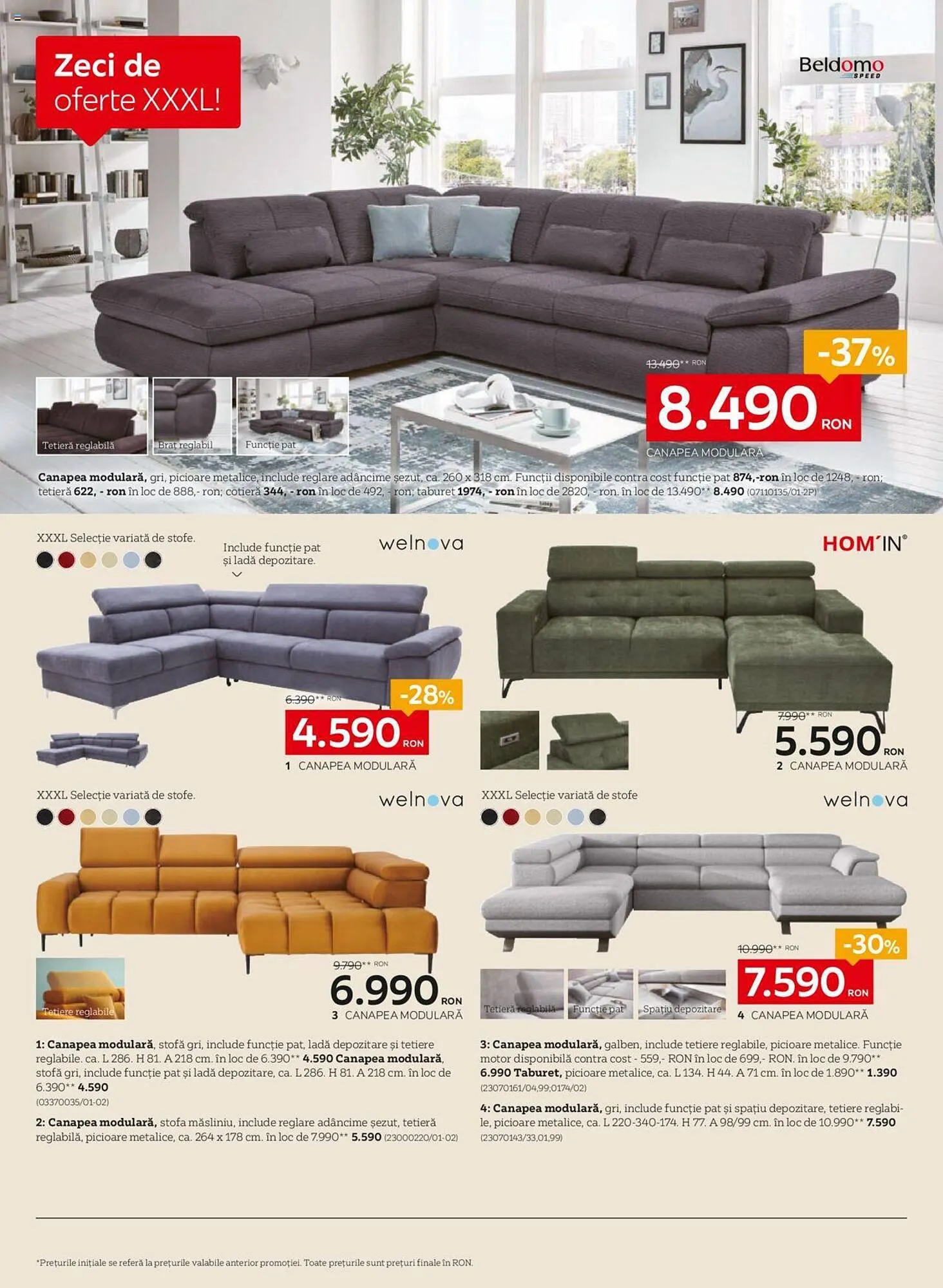 Catalog XXXLutz catalog de la 11 septembrie până la 8 octombrie 2023 - Revista Pagina 6