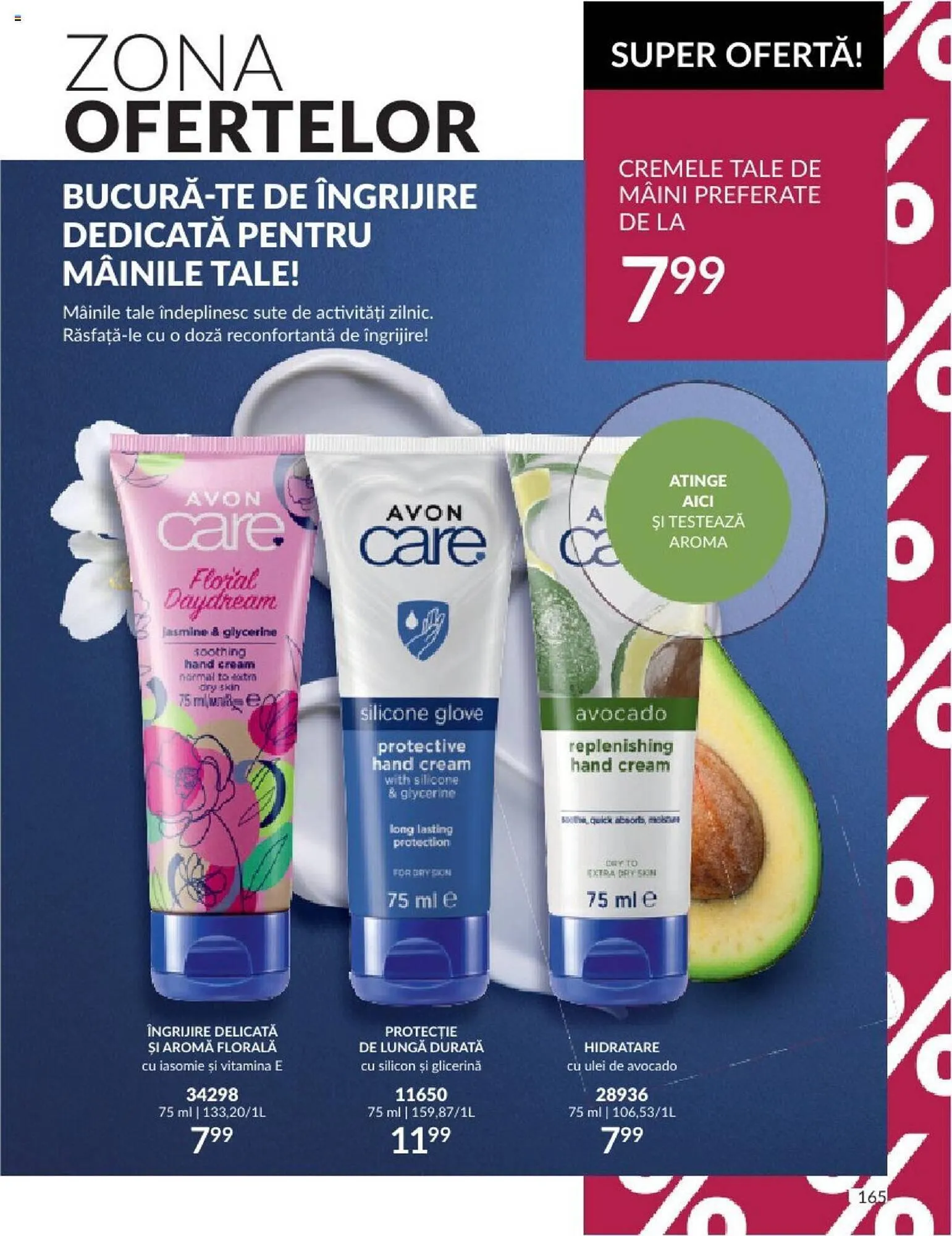 Catalog Avon catalog de la 1 octombrie până la 31 octombrie 2023 - Revista Pagina 167