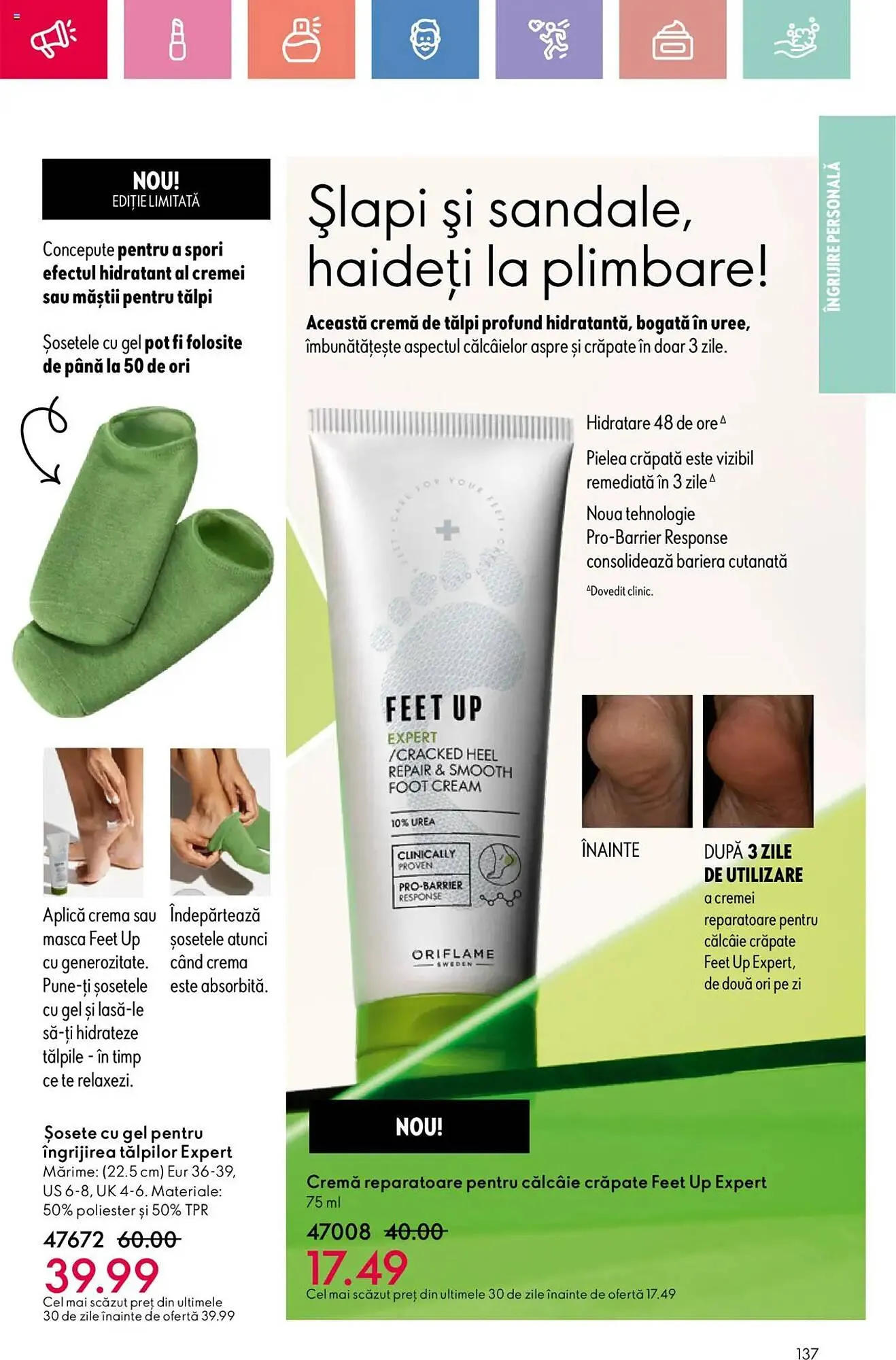 Catalog Catalog Oriflame de la 25 mai până la 14 iunie 2025 - Revista Pagina 137