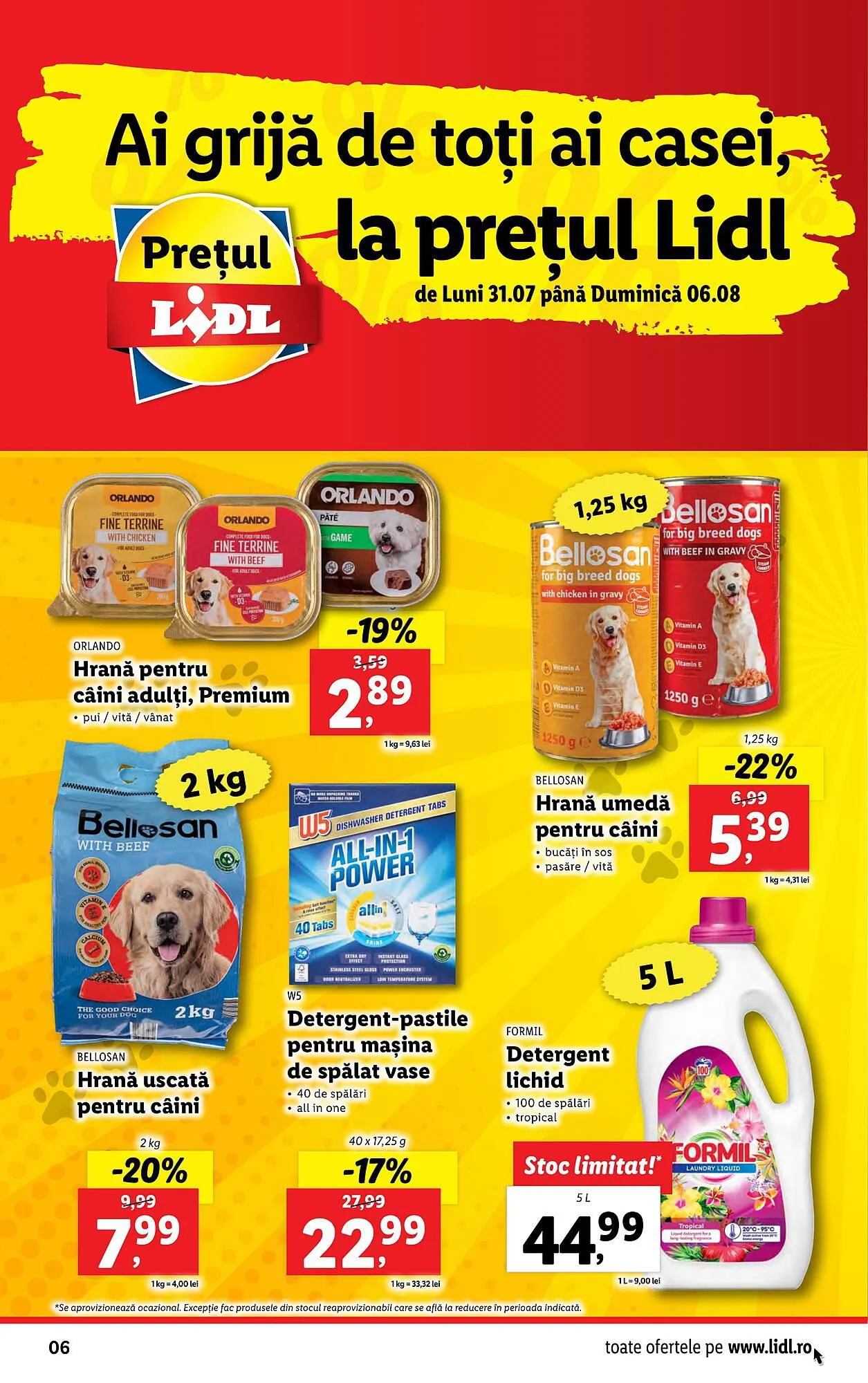 Catalog Lidl catalog de la 31 iulie până la 6 august 2023 - Revista Pagina 6