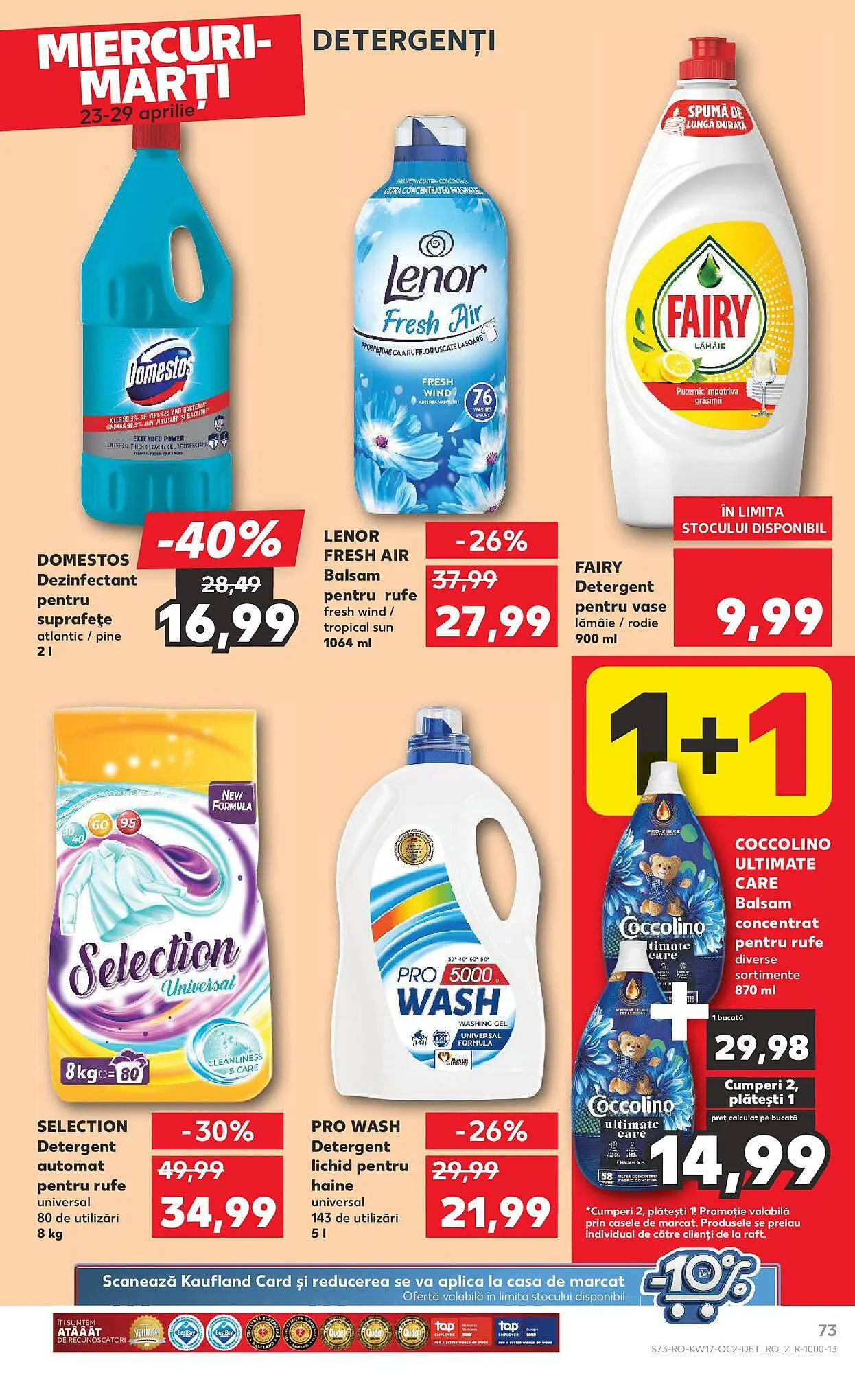 Catalog Catalog Kaufland de la 23 aprilie până la 29 aprilie 2025 - Revista Pagina 73