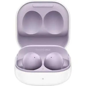 Casti SAMSUNG Galaxy Buds2, True Wireless Bluetooth, In-Ear, Microfon, Noise Cancelling, Carcasa incarcare wireless, Lavender