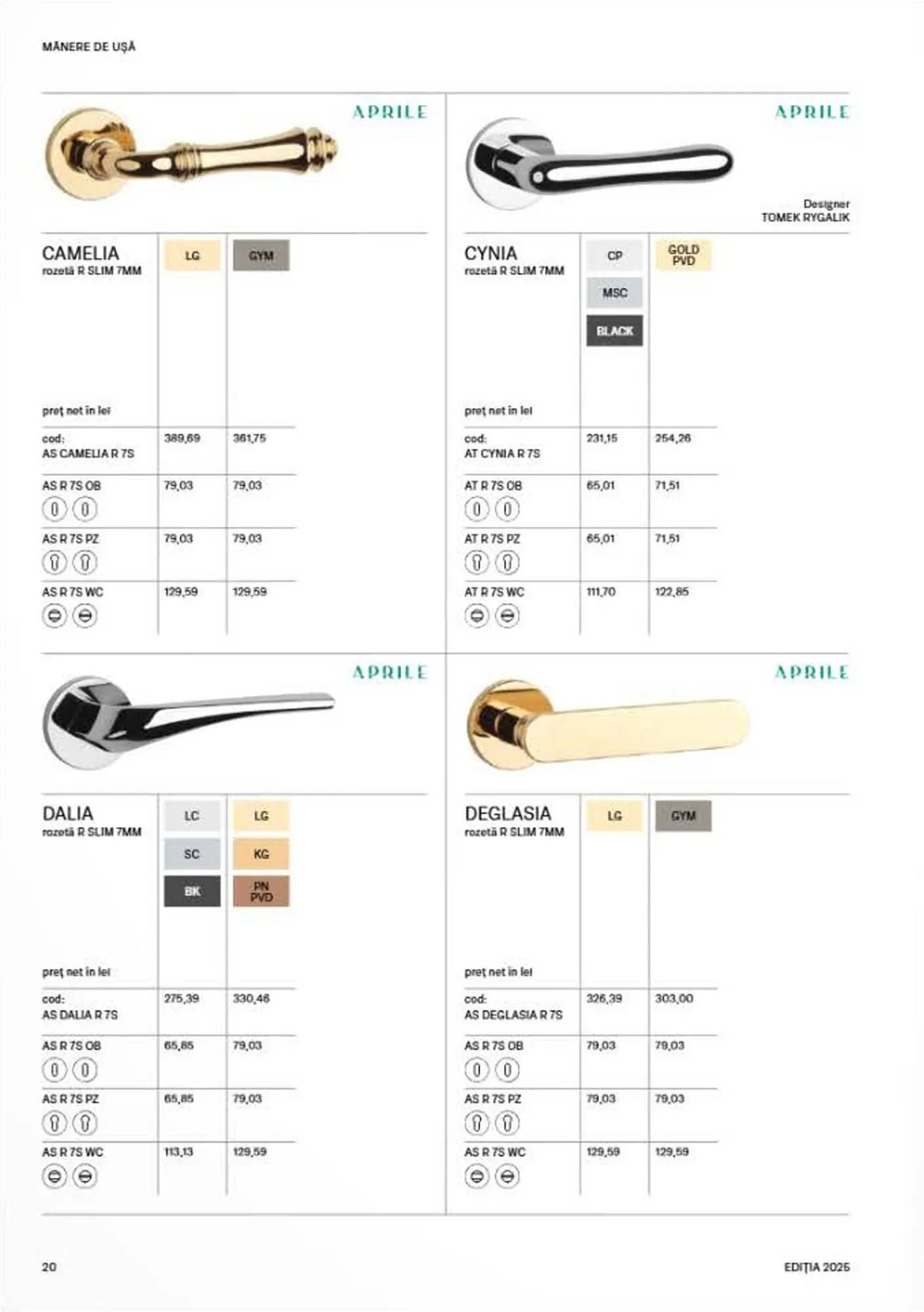 Catalog Catalog Proges de la 8 septembrie până la 31 decembrie 2025 - Revista Pagina 22