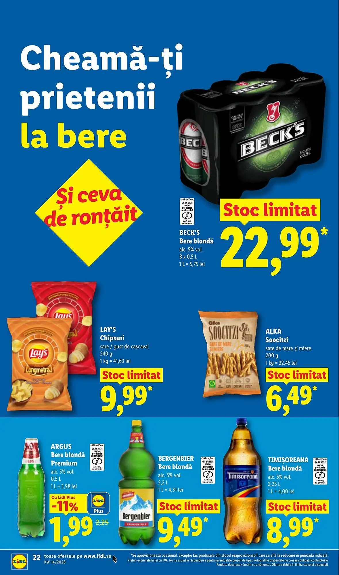 Catalog Catalog Lidl de la 30 martie până la 5 aprilie 2026 - Revista Pagina 22