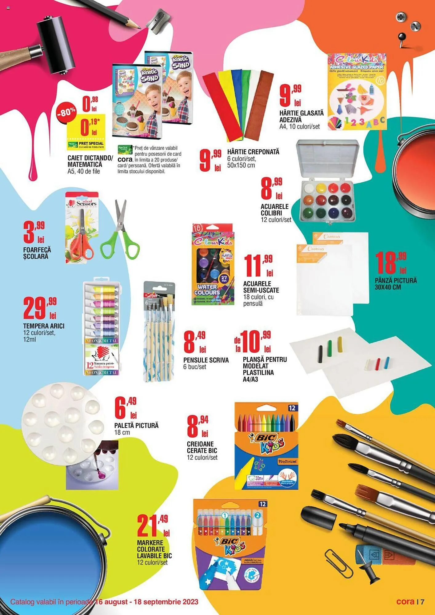 Catalog Cora catalog de la 16 august până la 18 septembrie 2023 - Revista Pagina 7