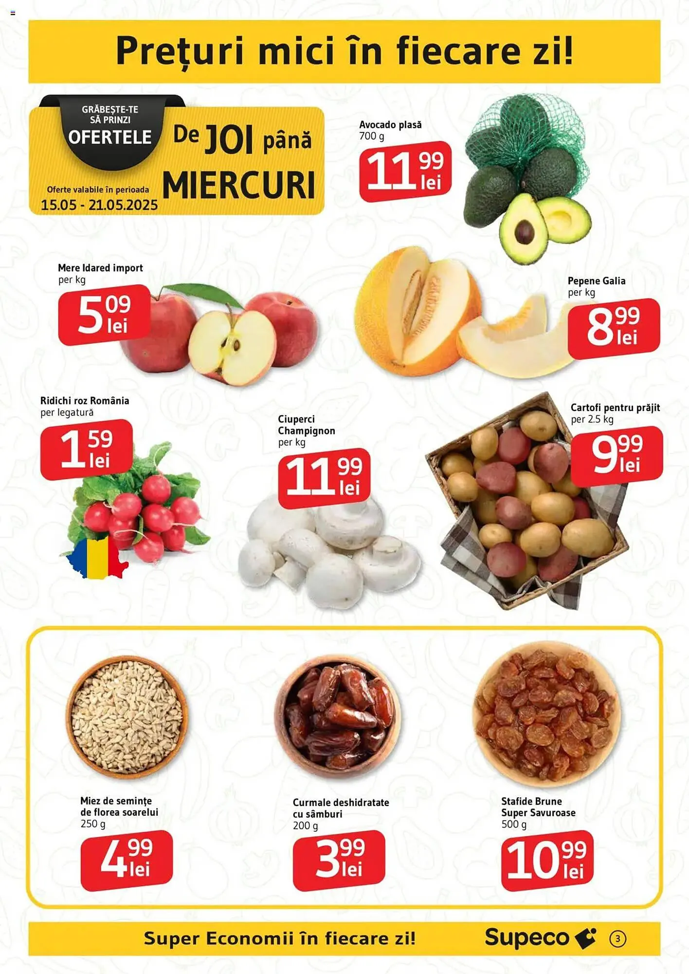 Catalog Catalog Supeco de la 14 mai până la 28 mai 2025 - Revista Pagina 3