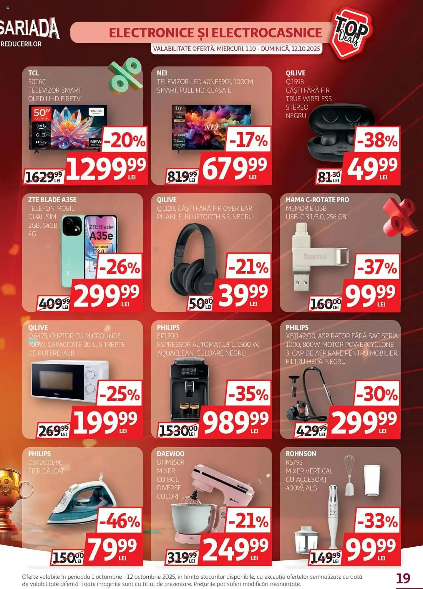 Catalog Catalog Auchan de la 1 octombrie până la 12 octombrie 2025 - Revista Pagina 19