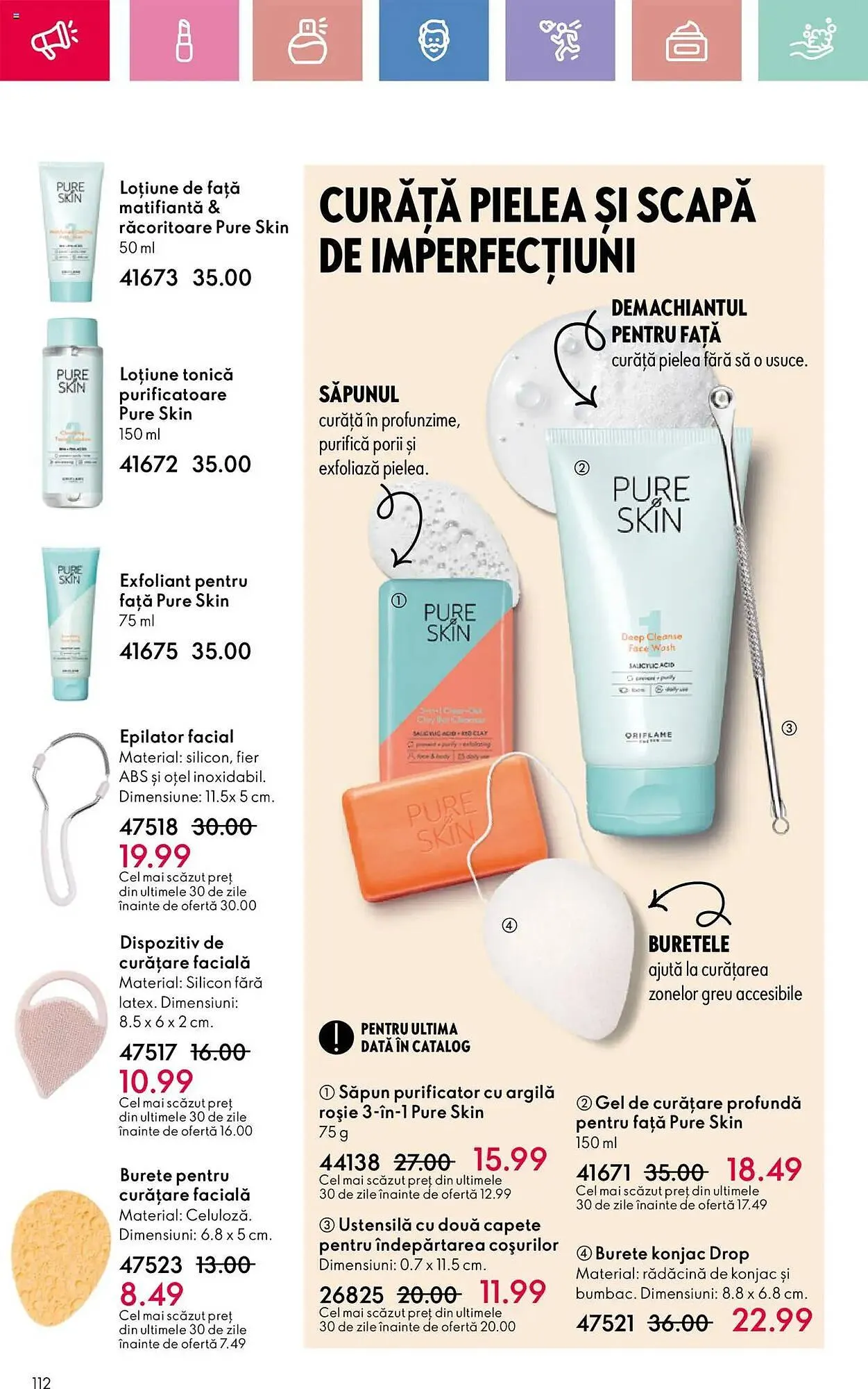 Catalog Catalog Oriflame de la 13 aprilie până la 3 mai 2025 - Revista Pagina 112