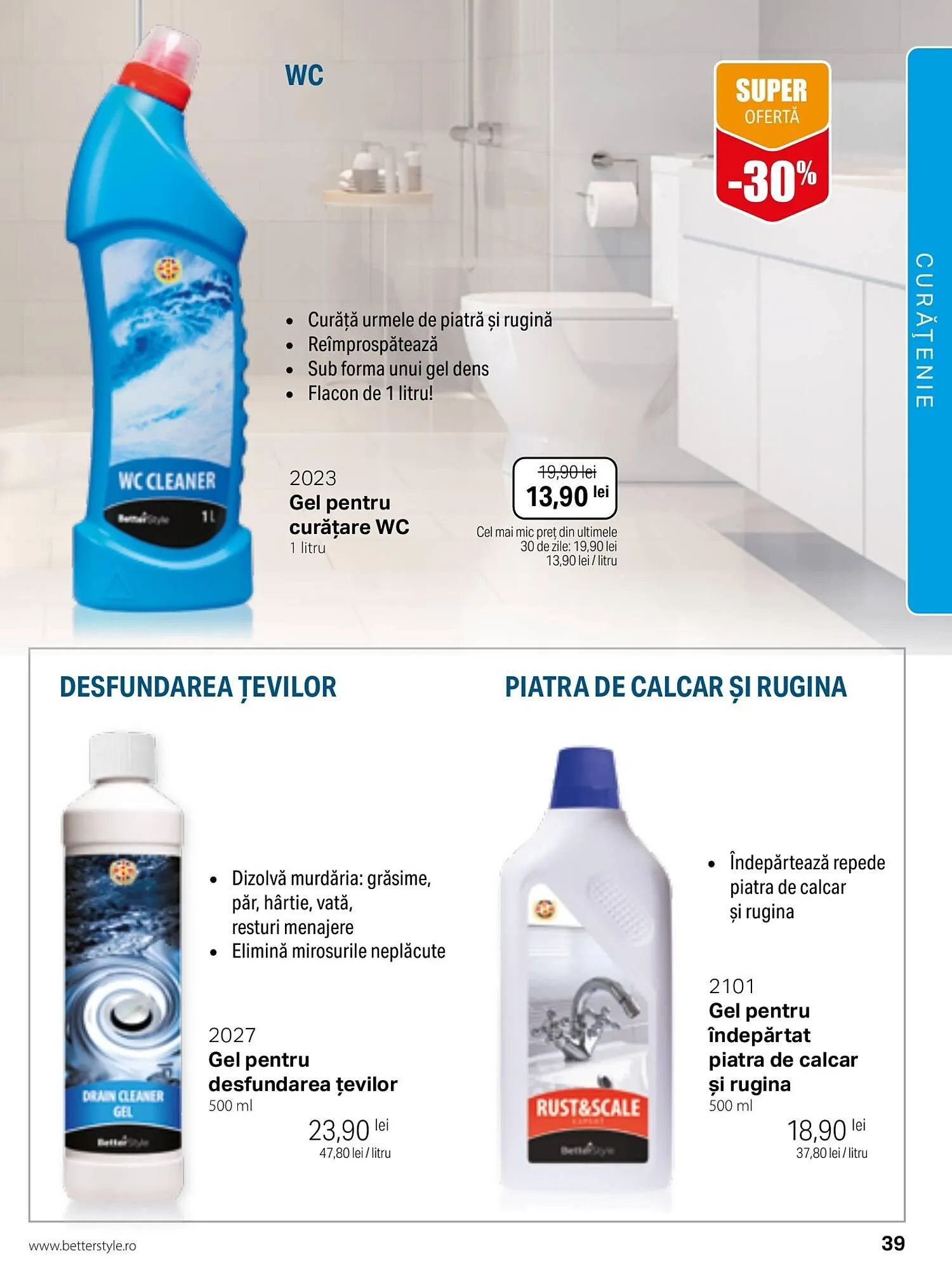 Catalog Catalog BetterStyle de la 1 august până la 31 august 2024 - Revista Pagina 39